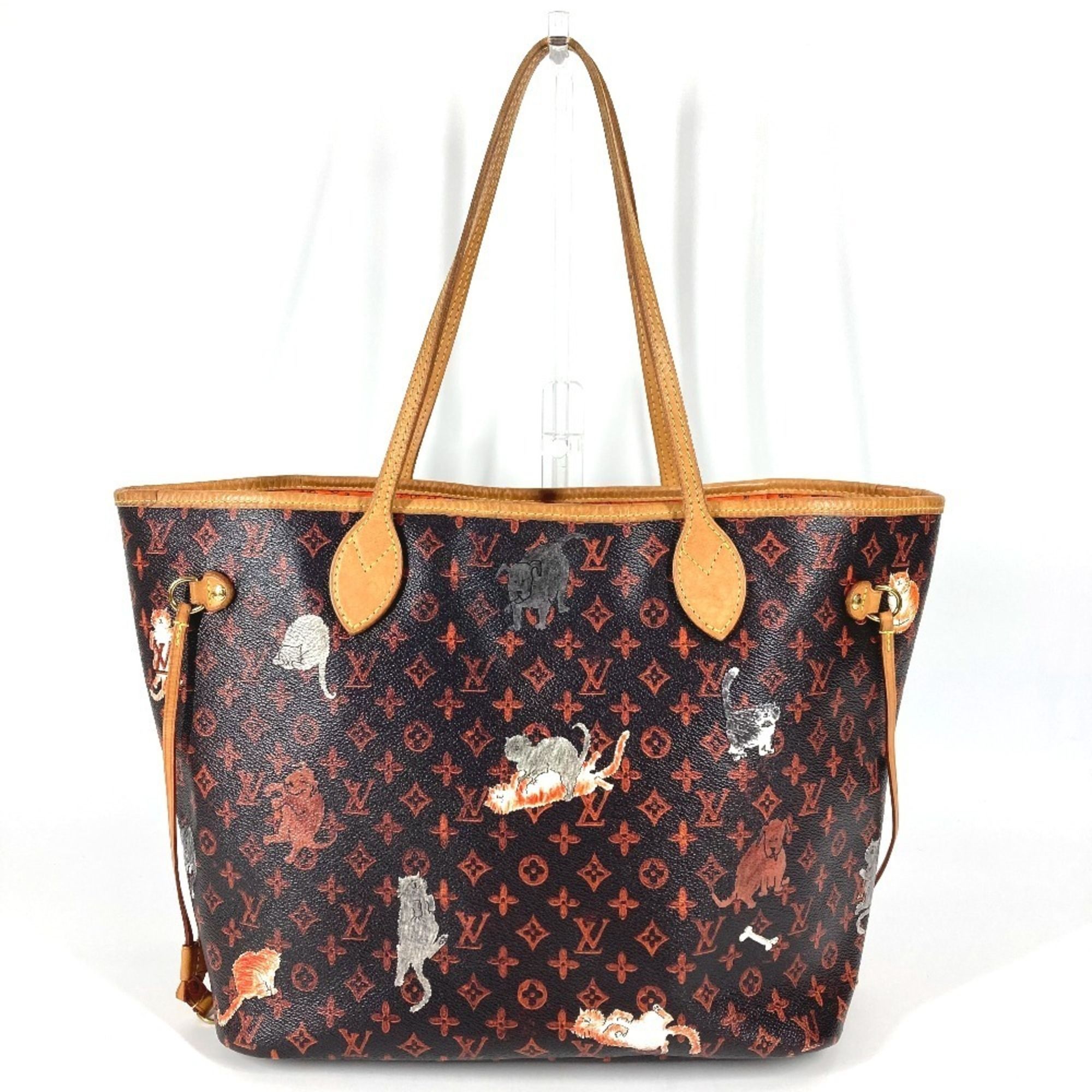 Monogram Leather Pouch Shoulder Bag Tote Bag (Pre-Owned) - Louis Vuitton - Modalova