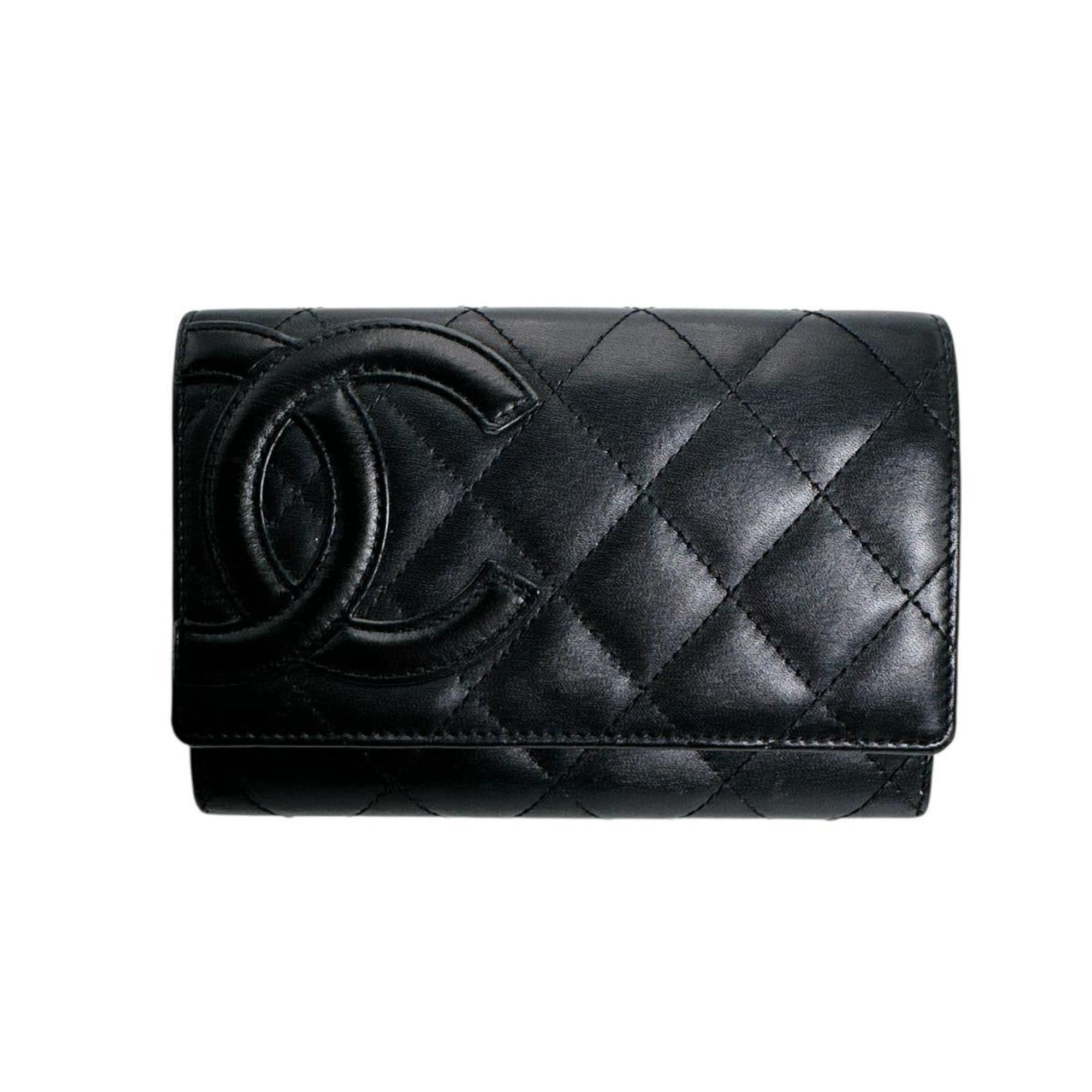 Leather Wallet (Bi-Fold) (Pre-Owned) - Chanel - Modalova