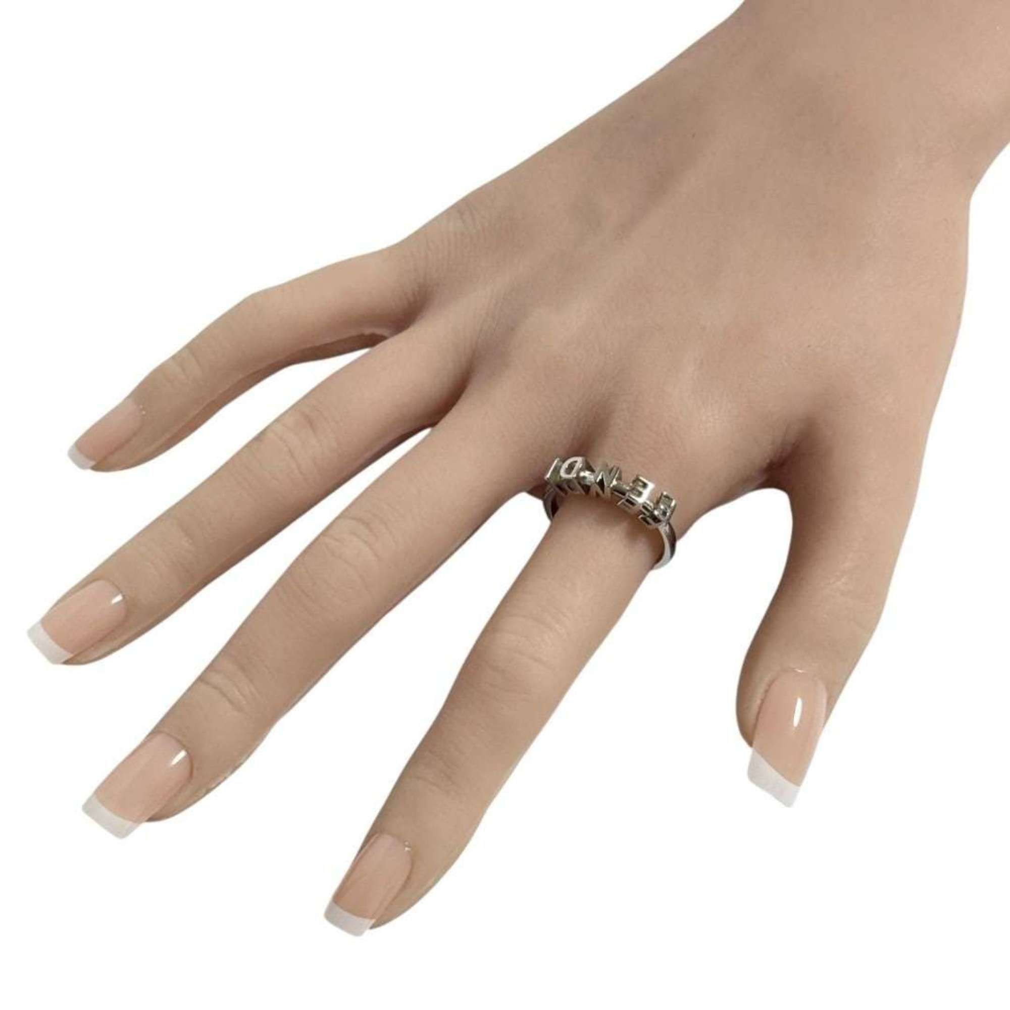 Metal Band Ring (Pre-Owned) - Fendi - Modalova