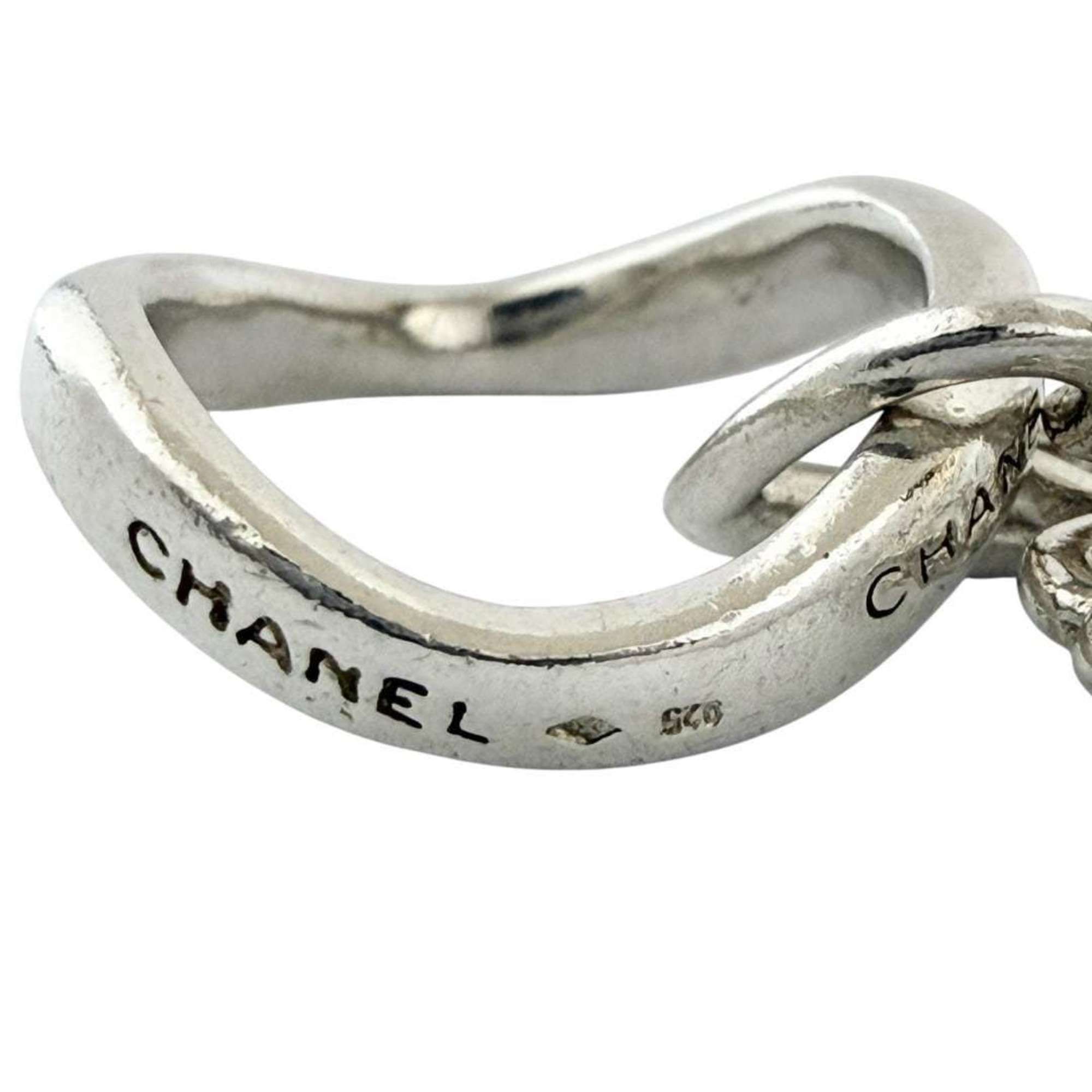 Silver 925 Band Ring (Pre-Owned) - Chanel - Modalova