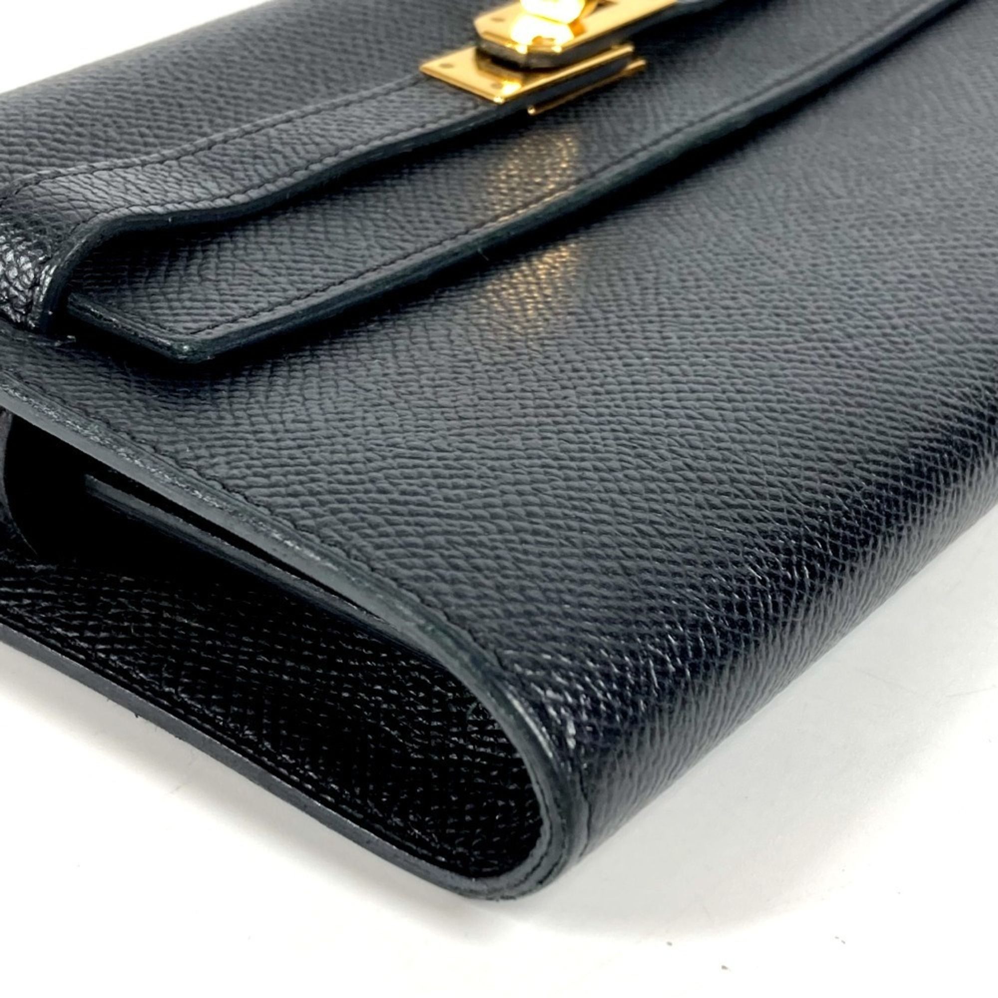 Epsom Leather Chain/Shoulder Wallet (Pre-Owned) - Hermes - Modalova