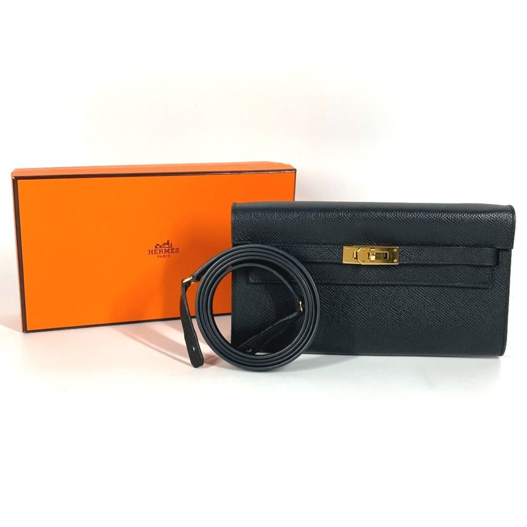 Epsom Leather Chain/Shoulder Wallet (Pre-Owned) - Hermes - Modalova