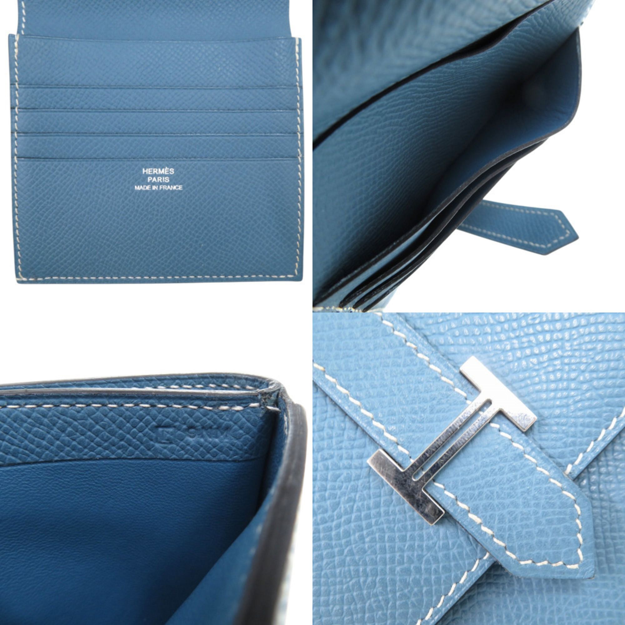 Epsom Leather Wallet (Bi-Fold) (Pre-Owned) - Hermes - Modalova