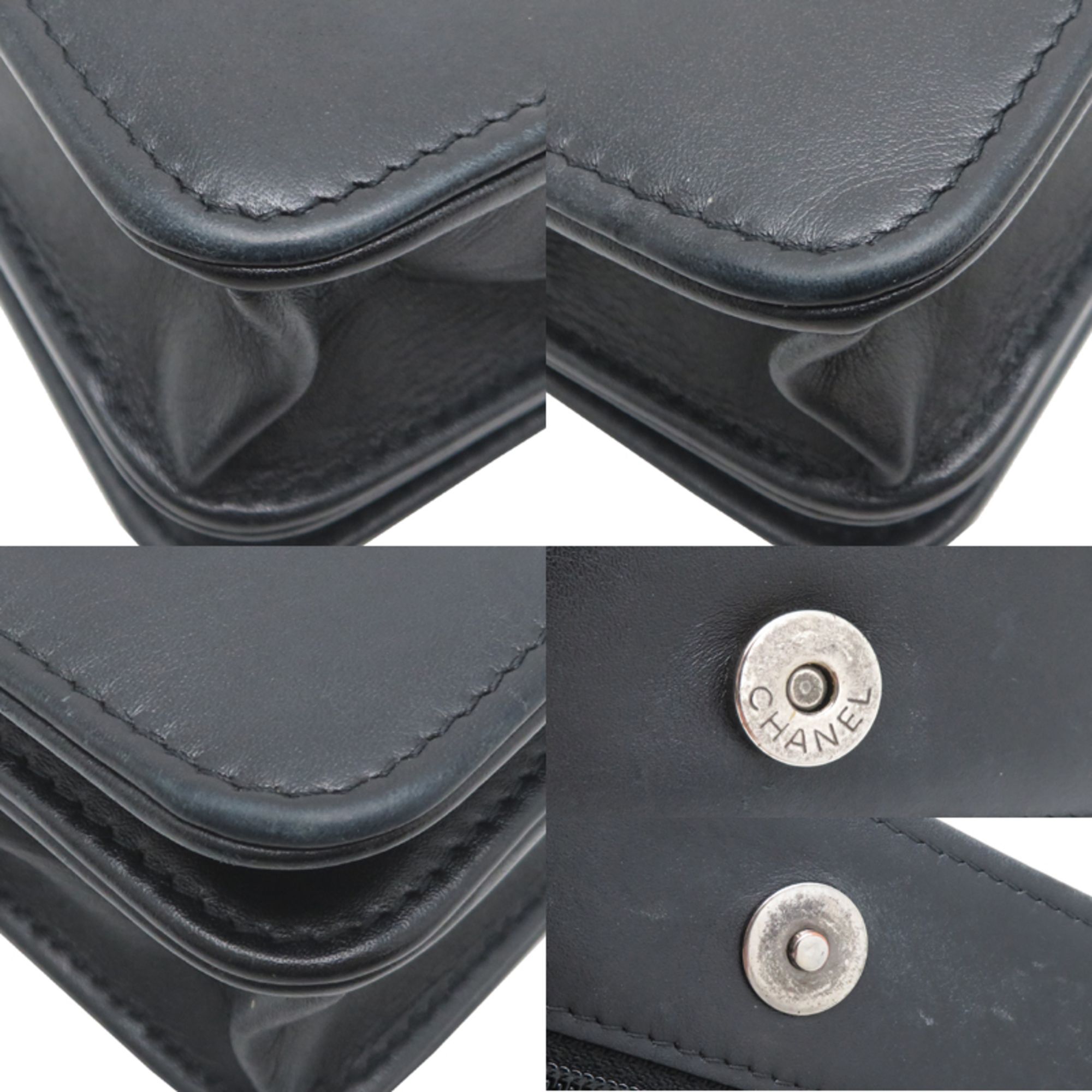 Leather Chain/Shoulder Wallet (Pre-Owned) - Chanel - Modalova