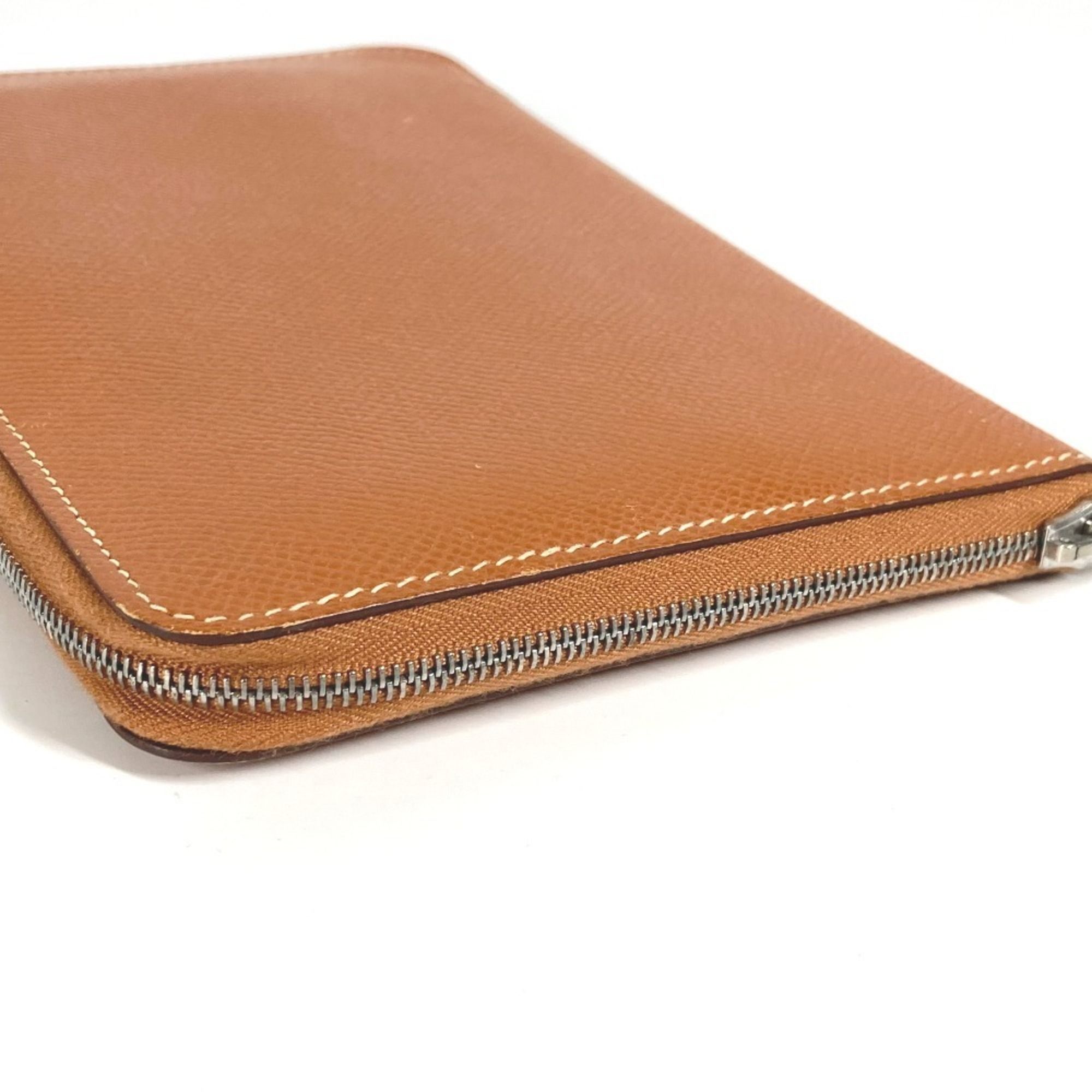 Azap Leather Long Wallet (Bi-Fold) (Pre-Owned) - Hermes - Modalova