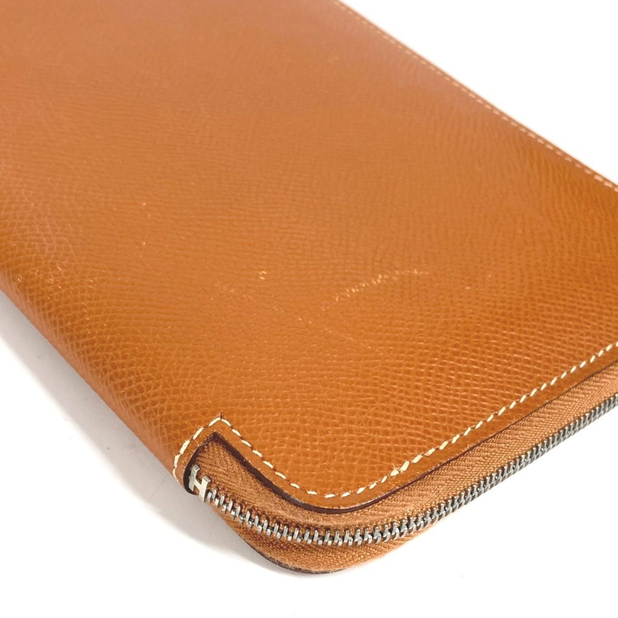 Azap Leather Long Wallet (Bi-Fold) (Pre-Owned) - Hermes - Modalova