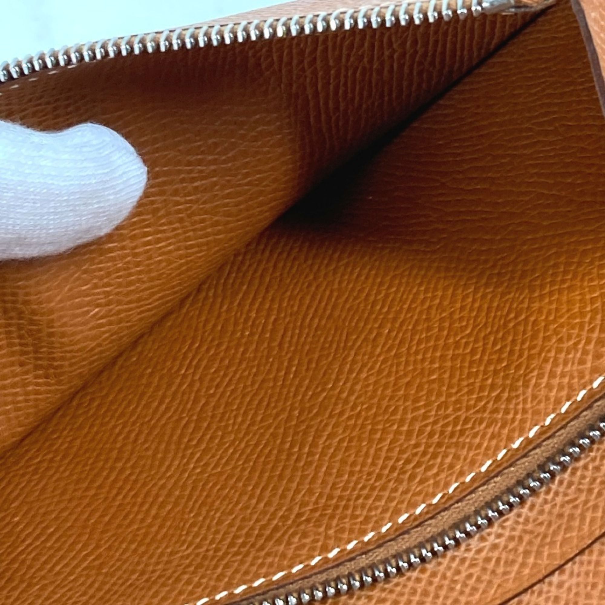 Azap Leather Long Wallet (Bi-Fold) (Pre-Owned) - Hermes - Modalova