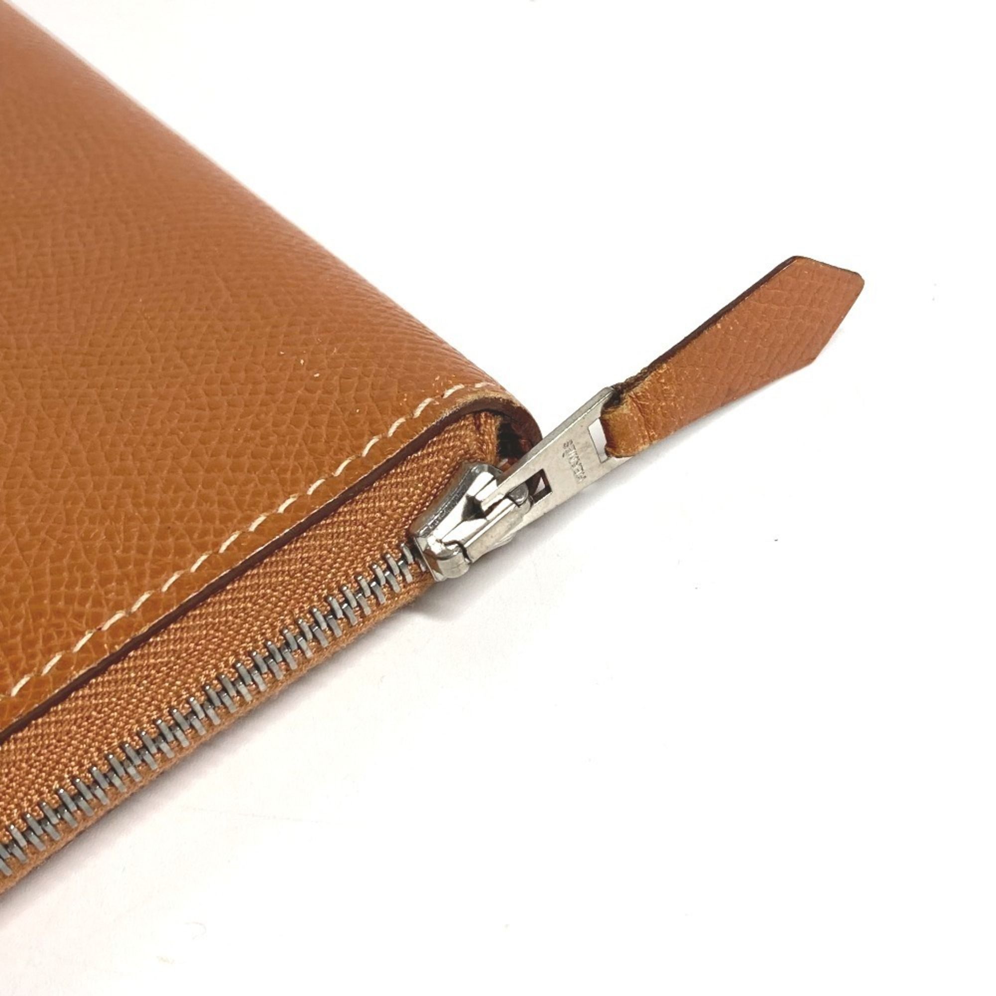 Azap Leather Long Wallet (Bi-Fold) (Pre-Owned) - Hermes - Modalova