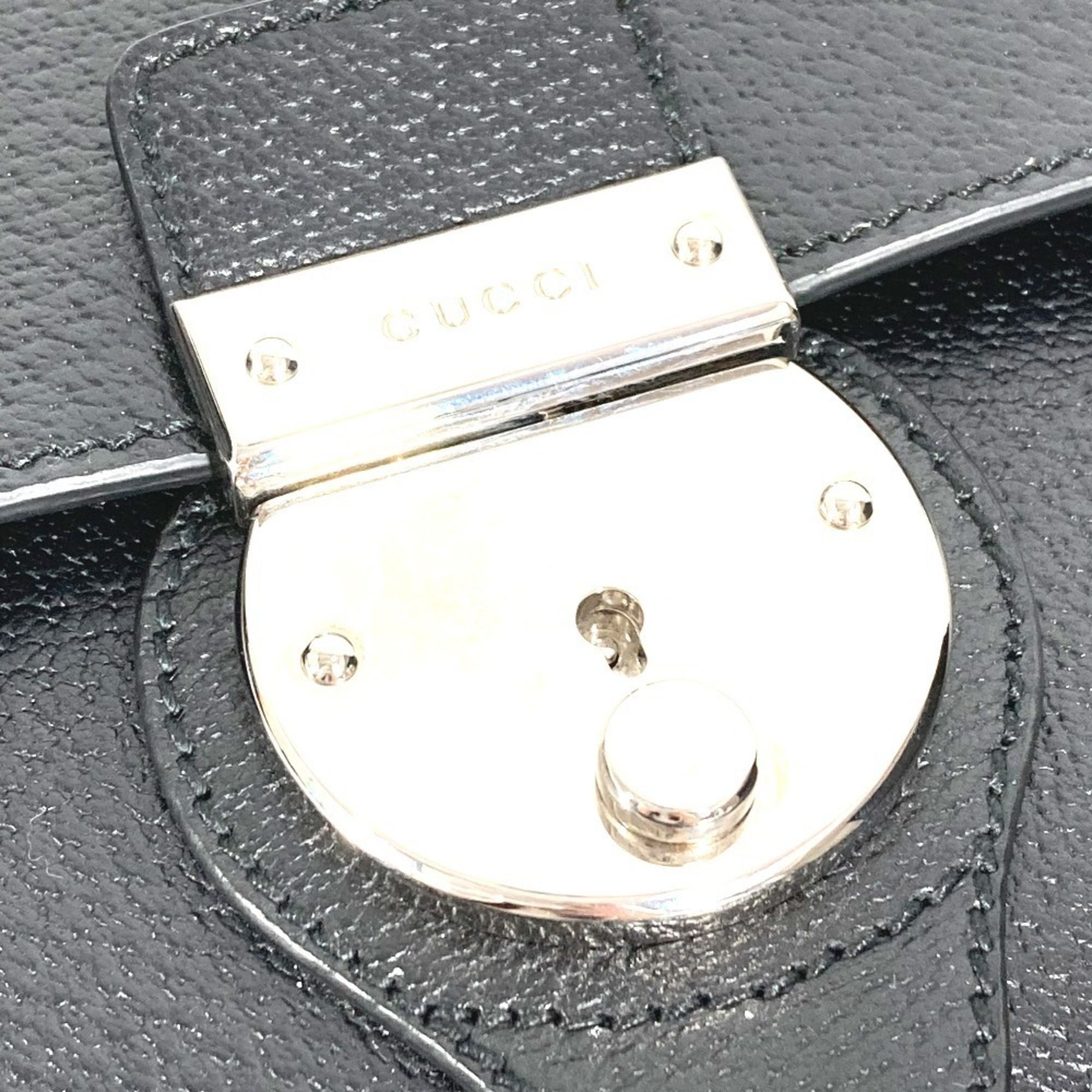 Leather Briefcase Handbag (Pre-Owned) - Gucci - Modalova