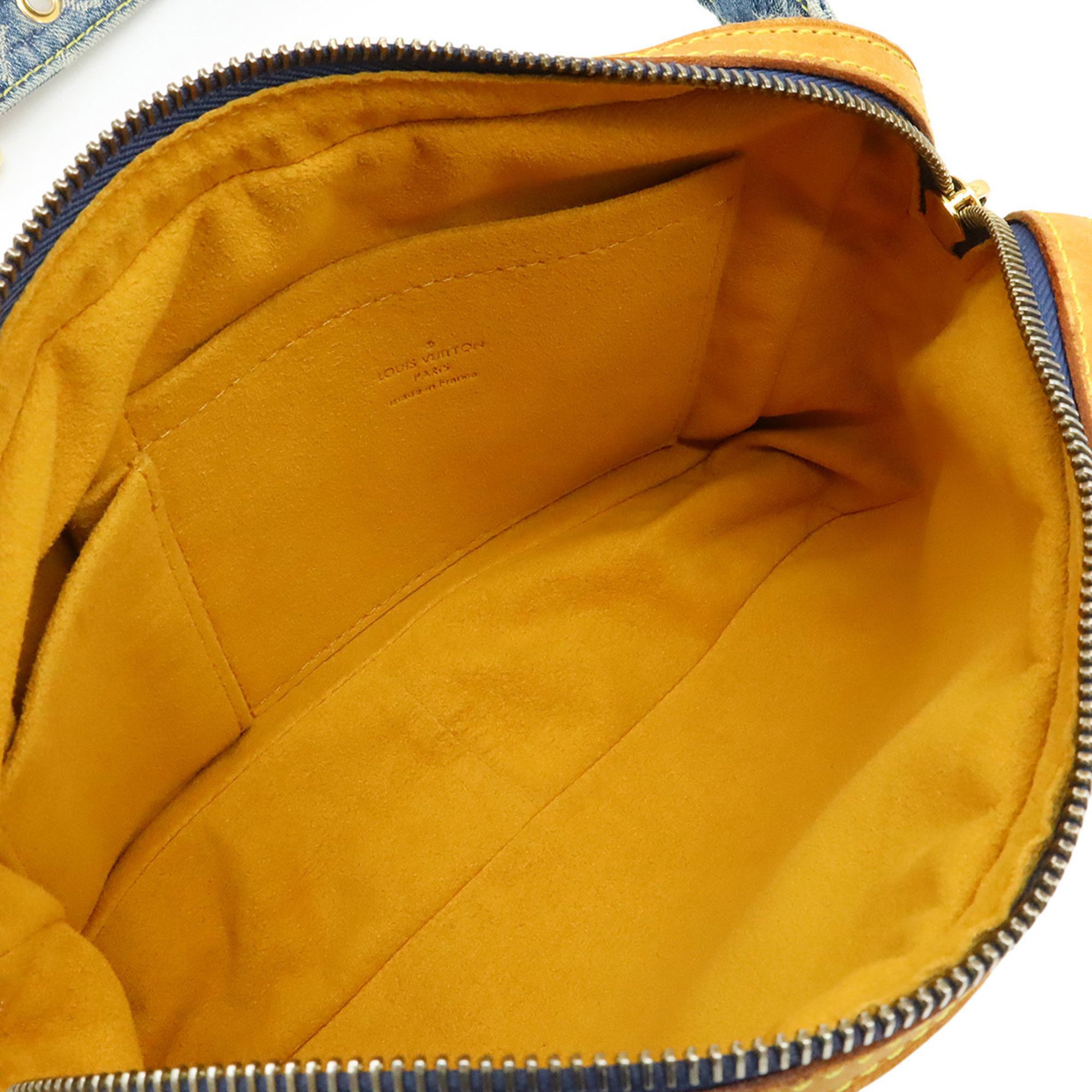 Monogram Denim Fanny Pack Sling Bag (Pre-Owned) - Louis Vuitton - Modalova