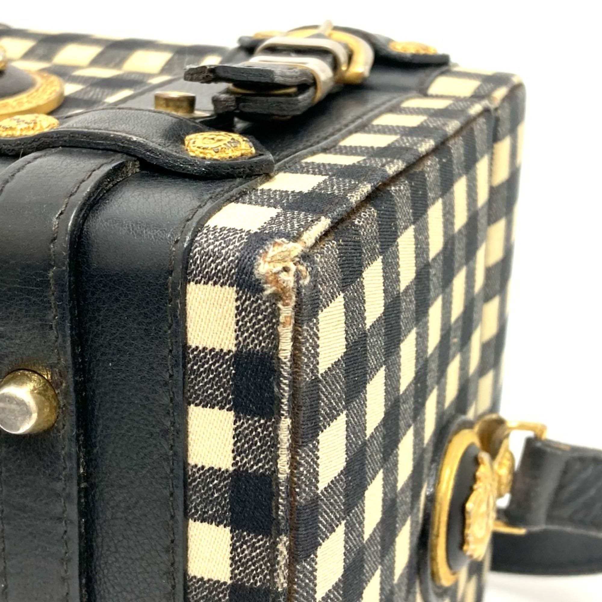 Leather Shoulder Bag (Pre-Owned) - Versace - Modalova