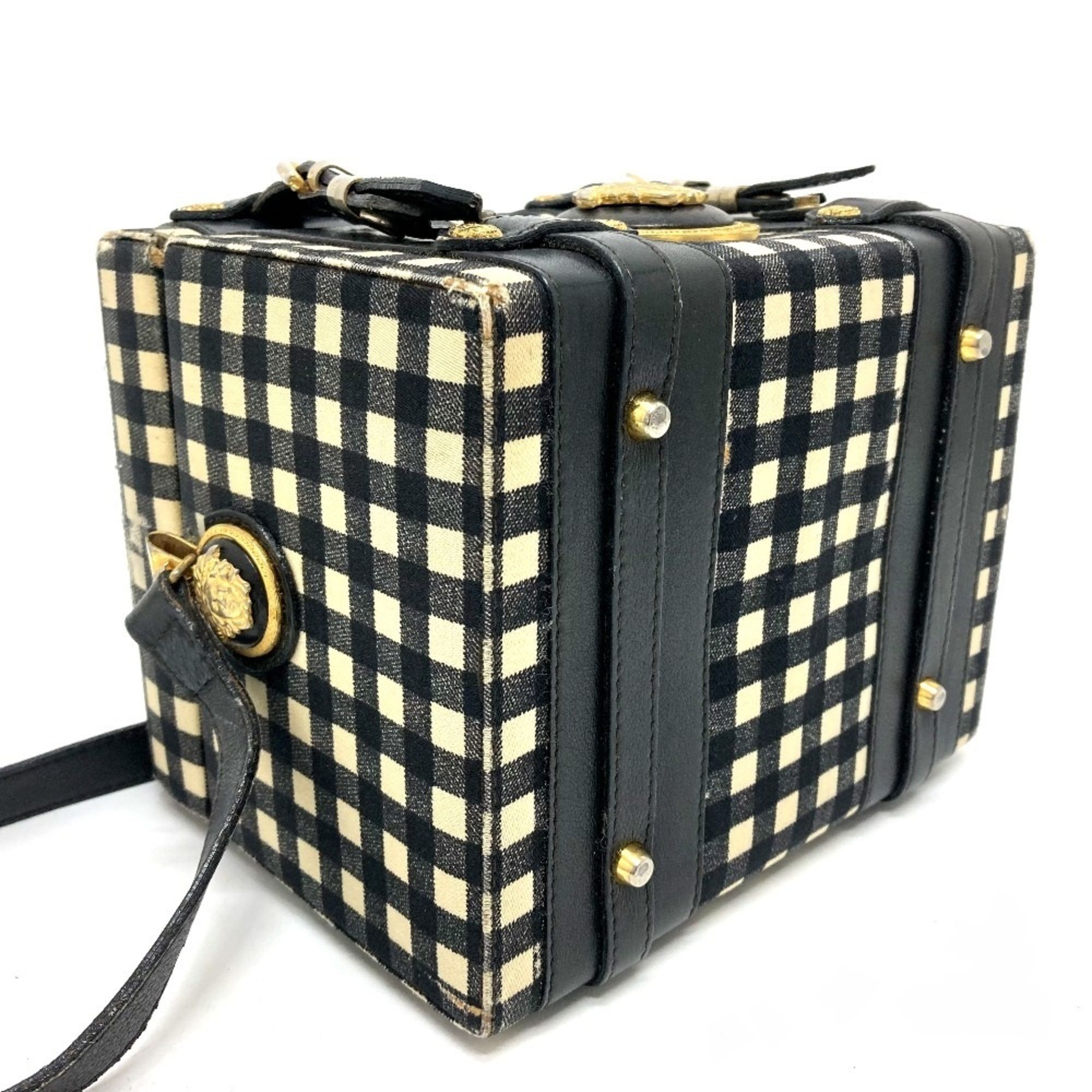 Leather Shoulder Bag (Pre-Owned) - Versace - Modalova