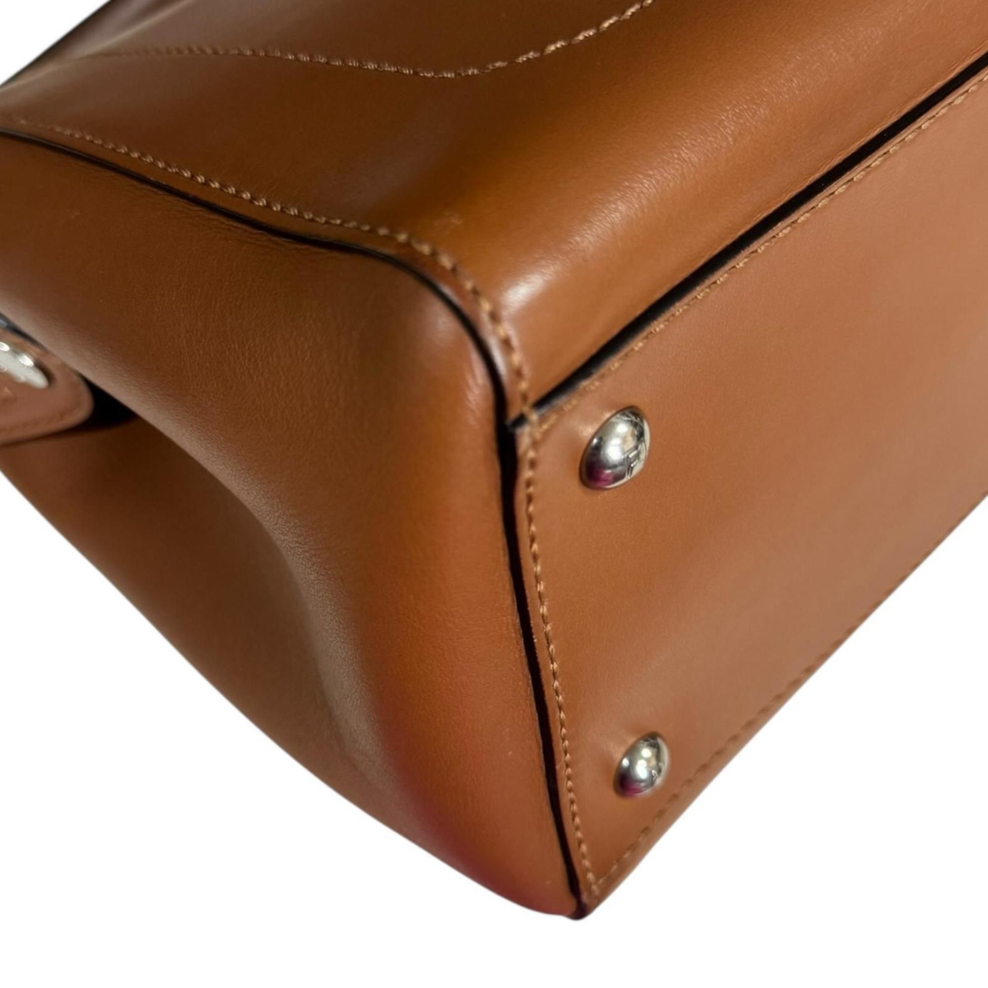Dotcom Leather Shoulder Bag (Pre-Owned) - Fendi - Modalova