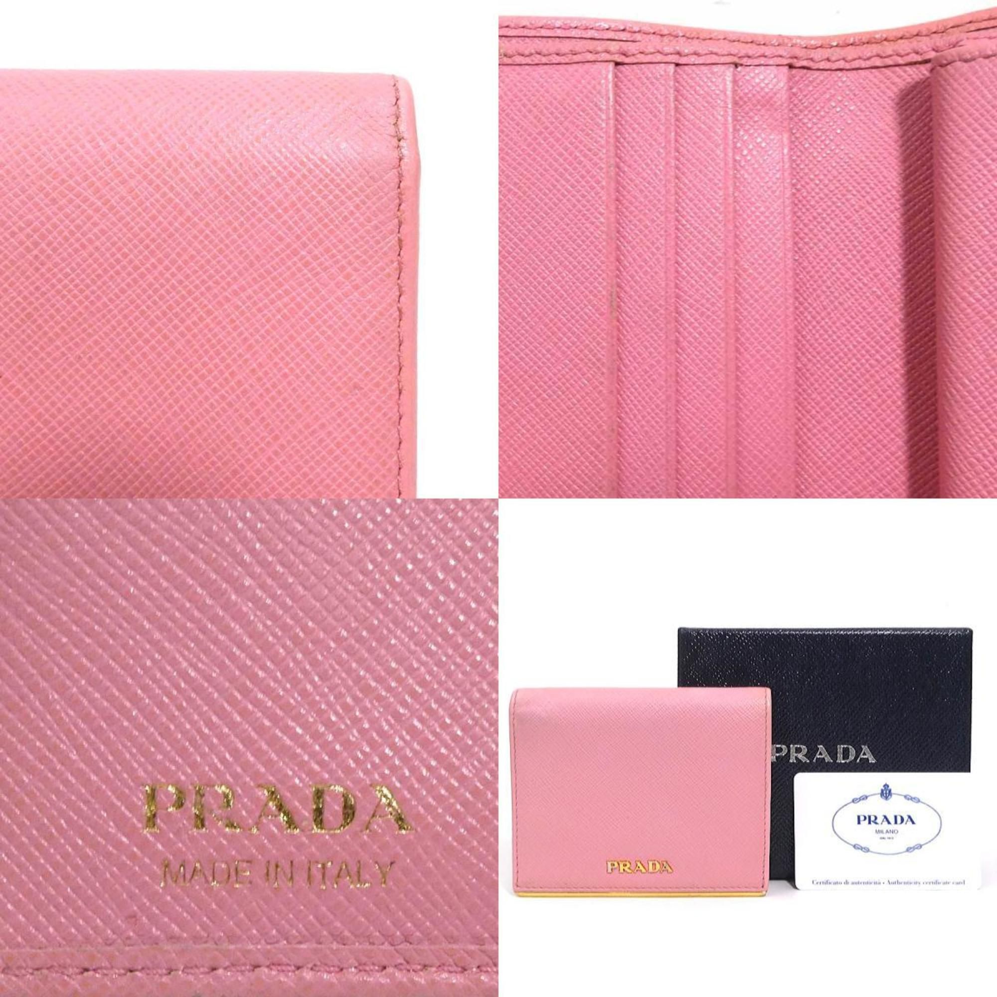 Leather Wallet (Bi-Fold) (Pre-Owned) - Prada - Modalova