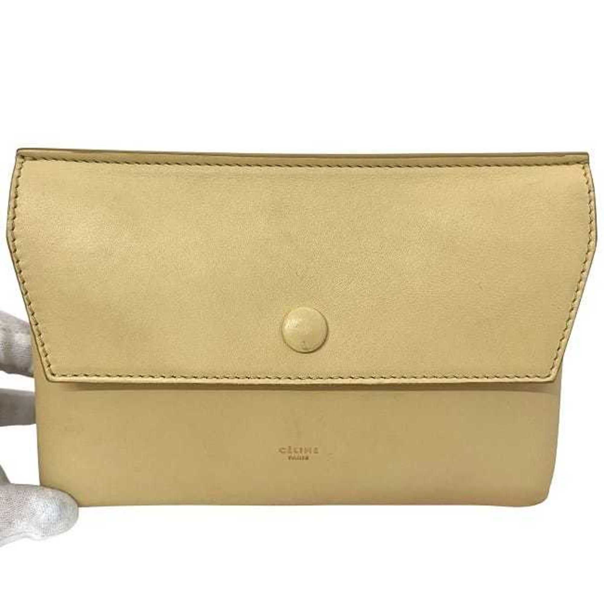 Leather Pouch (Pre-Owned) - Celine - Modalova