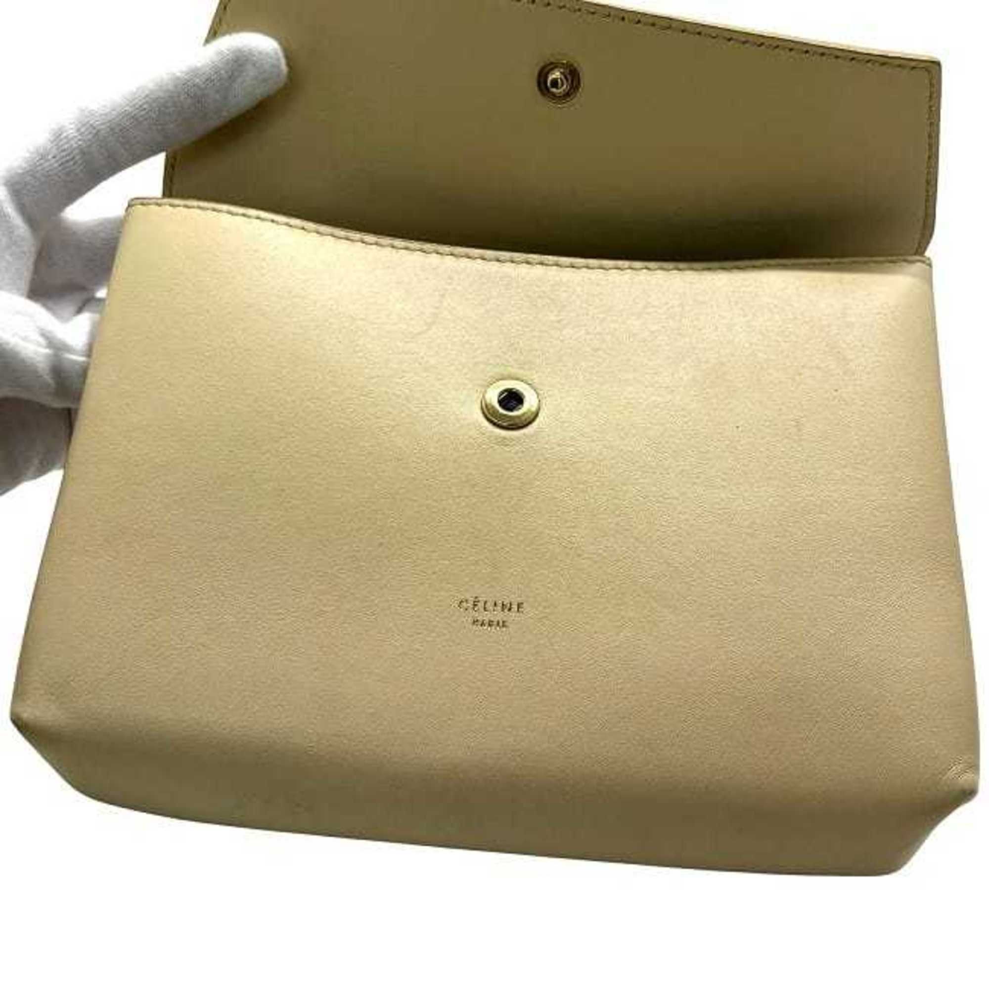 Leather Pouch (Pre-Owned) - Celine - Modalova