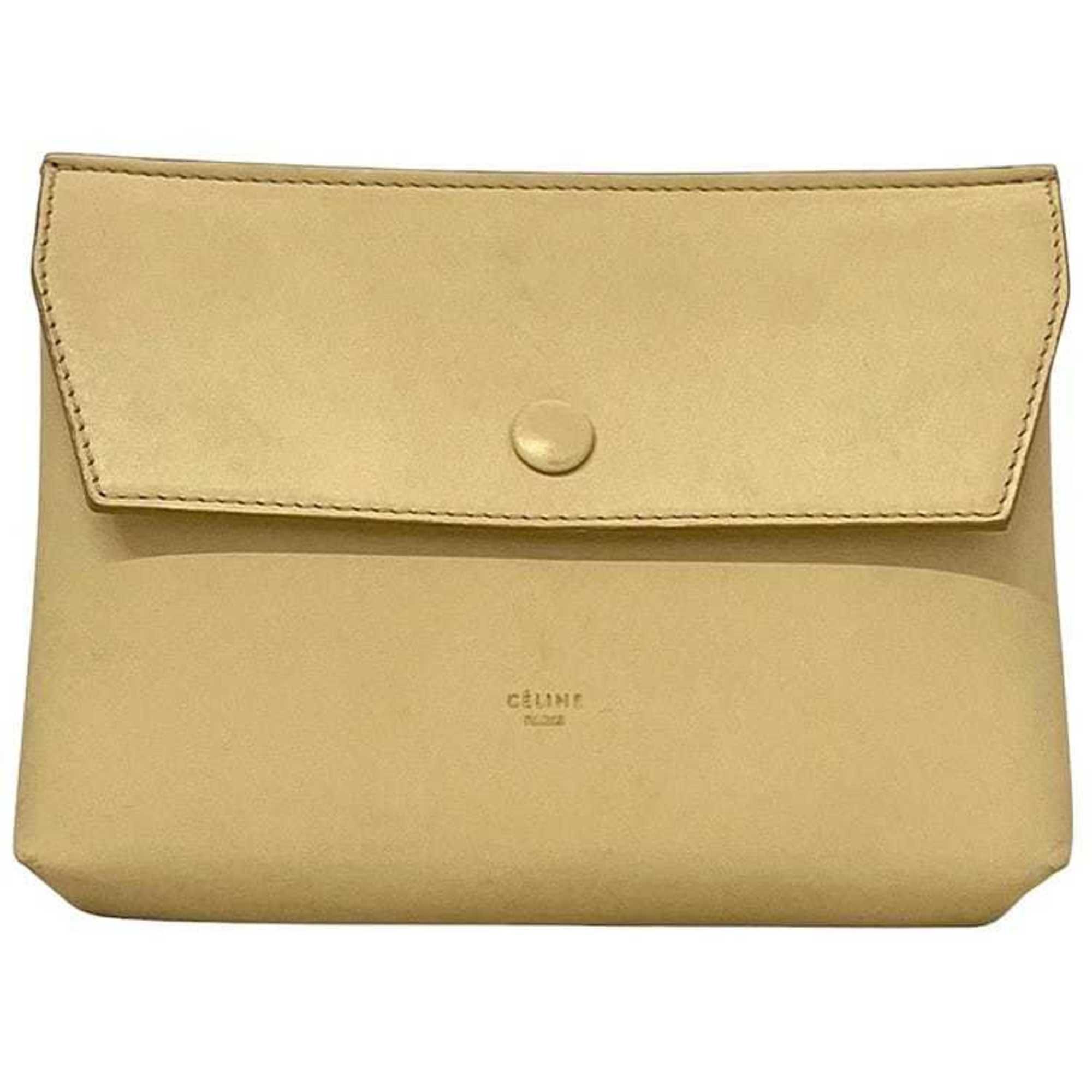 Leather Pouch (Pre-Owned) - Celine - Modalova