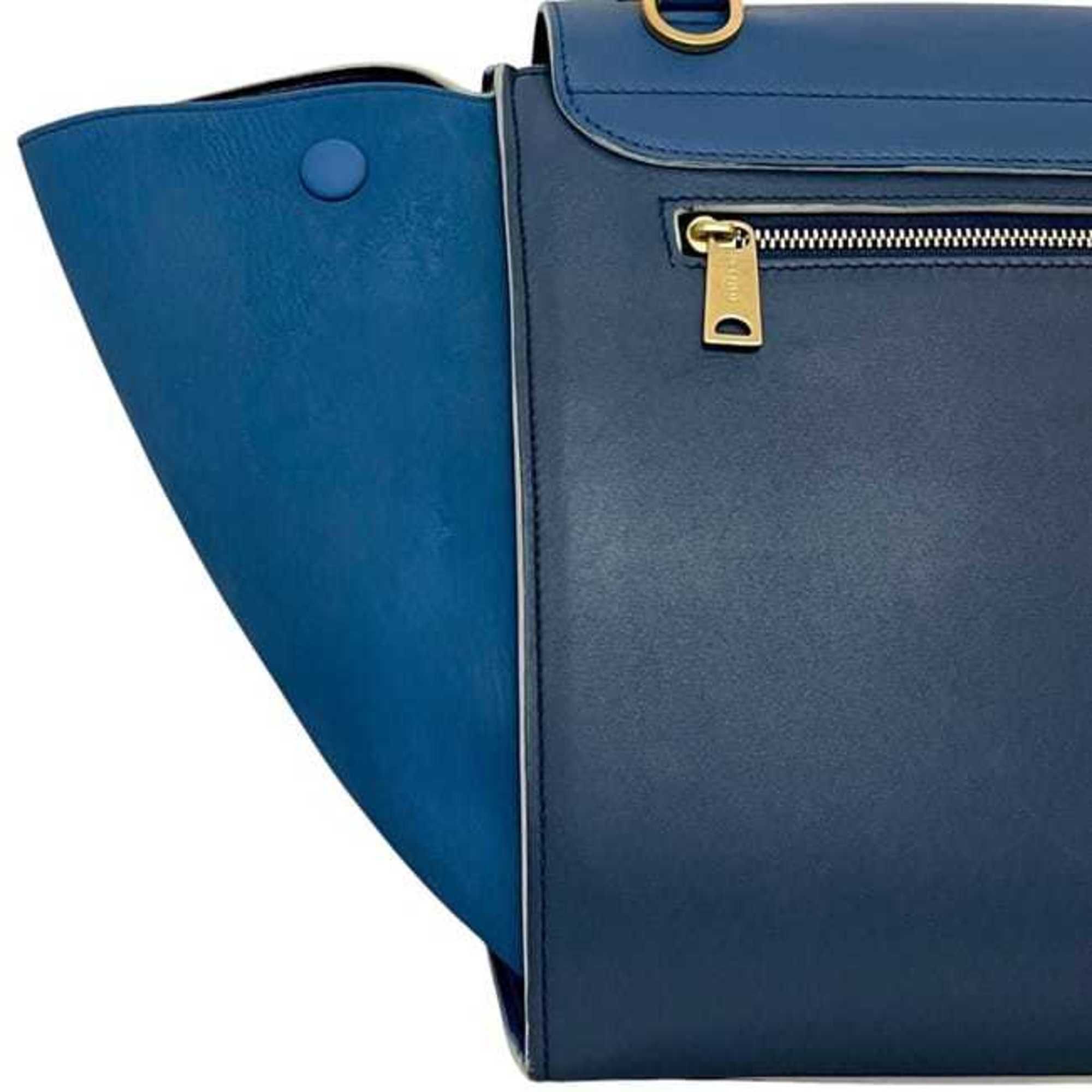 Leather Handbag Shoulder Bag (Pre-Owned) - Celine - Modalova