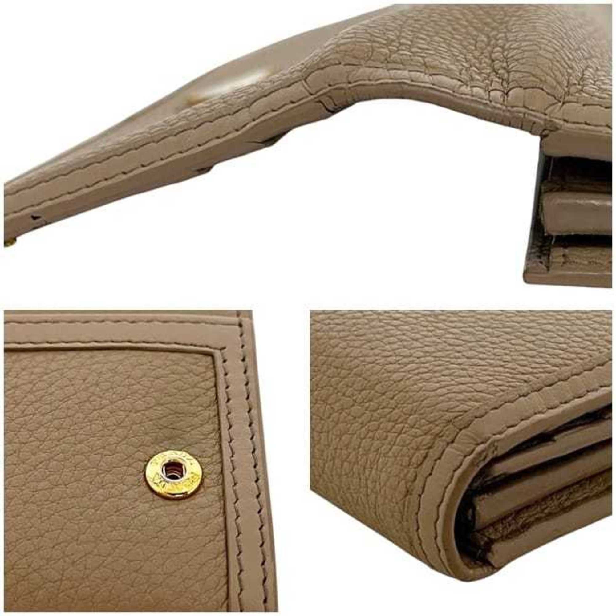 Leather Long Wallet (Bi-Fold) (Pre-Owned) - Prada - Modalova