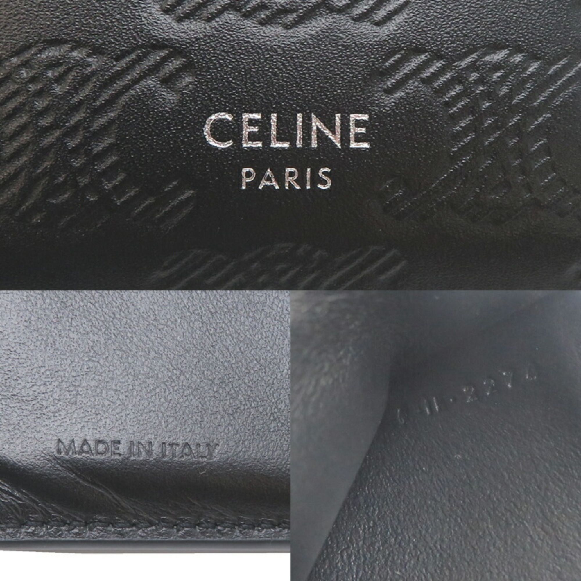 Leather Wallet (Bi-Fold) (Pre-Owned) - Celine - Modalova