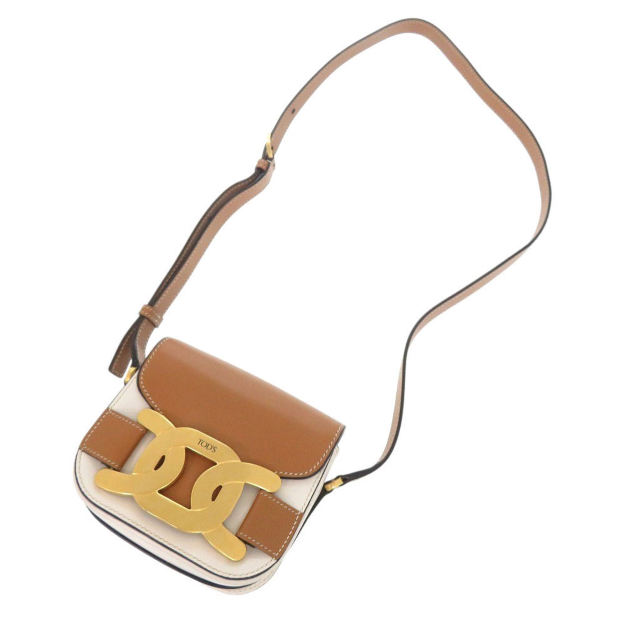 Leather Shoulder Bag (Pre-Owned) - Tod's - Modalova