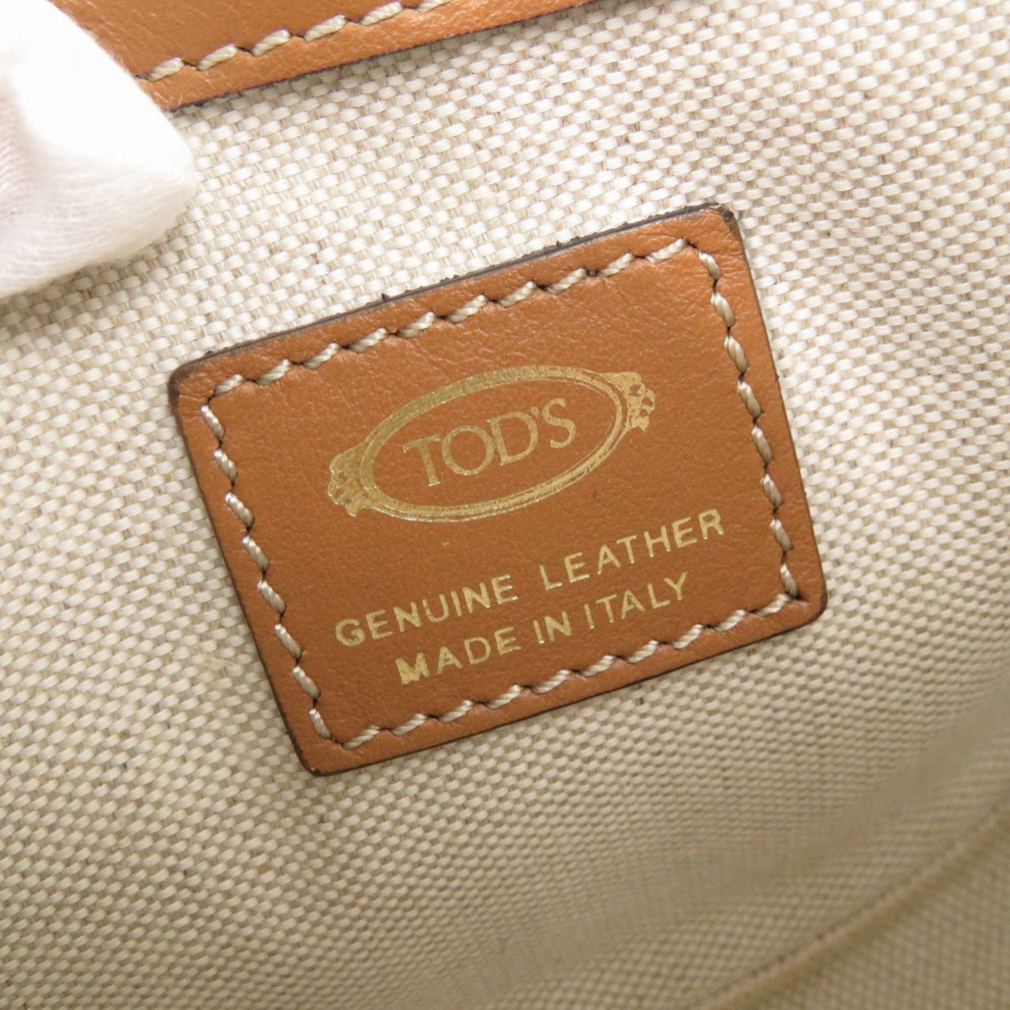 Leather Shoulder Bag (Pre-Owned) - Tod's - Modalova
