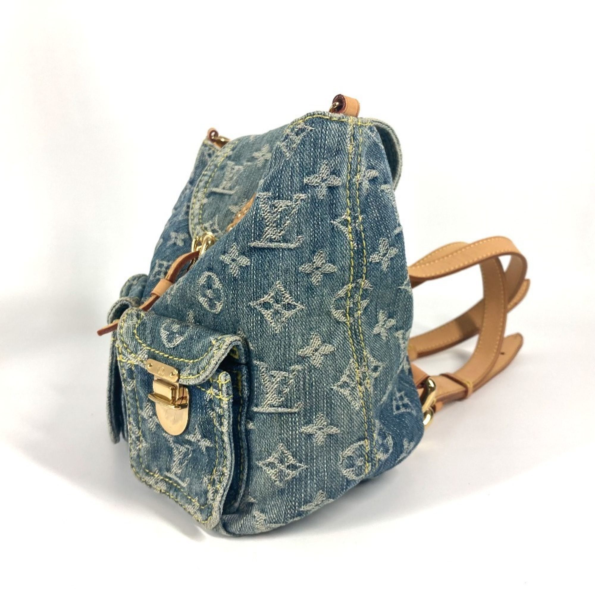 Denim Backpack (Pre-Owned) - Louis Vuitton - Modalova