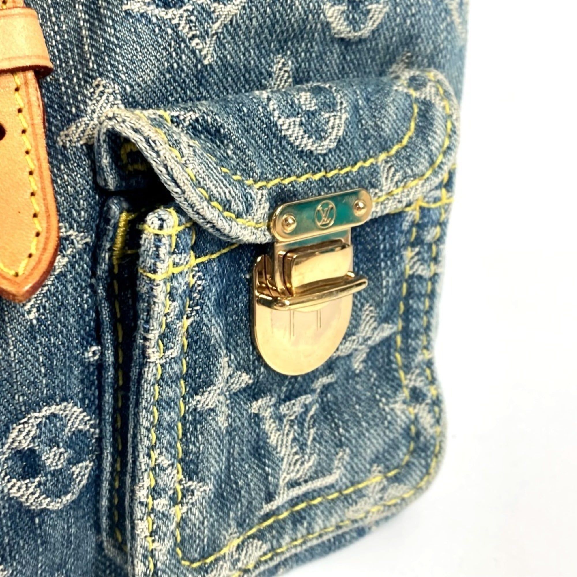 Denim Backpack (Pre-Owned) - Louis Vuitton - Modalova