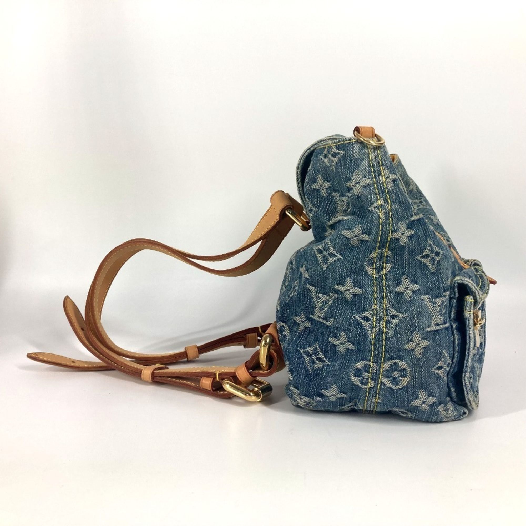 Denim Backpack (Pre-Owned) - Louis Vuitton - Modalova