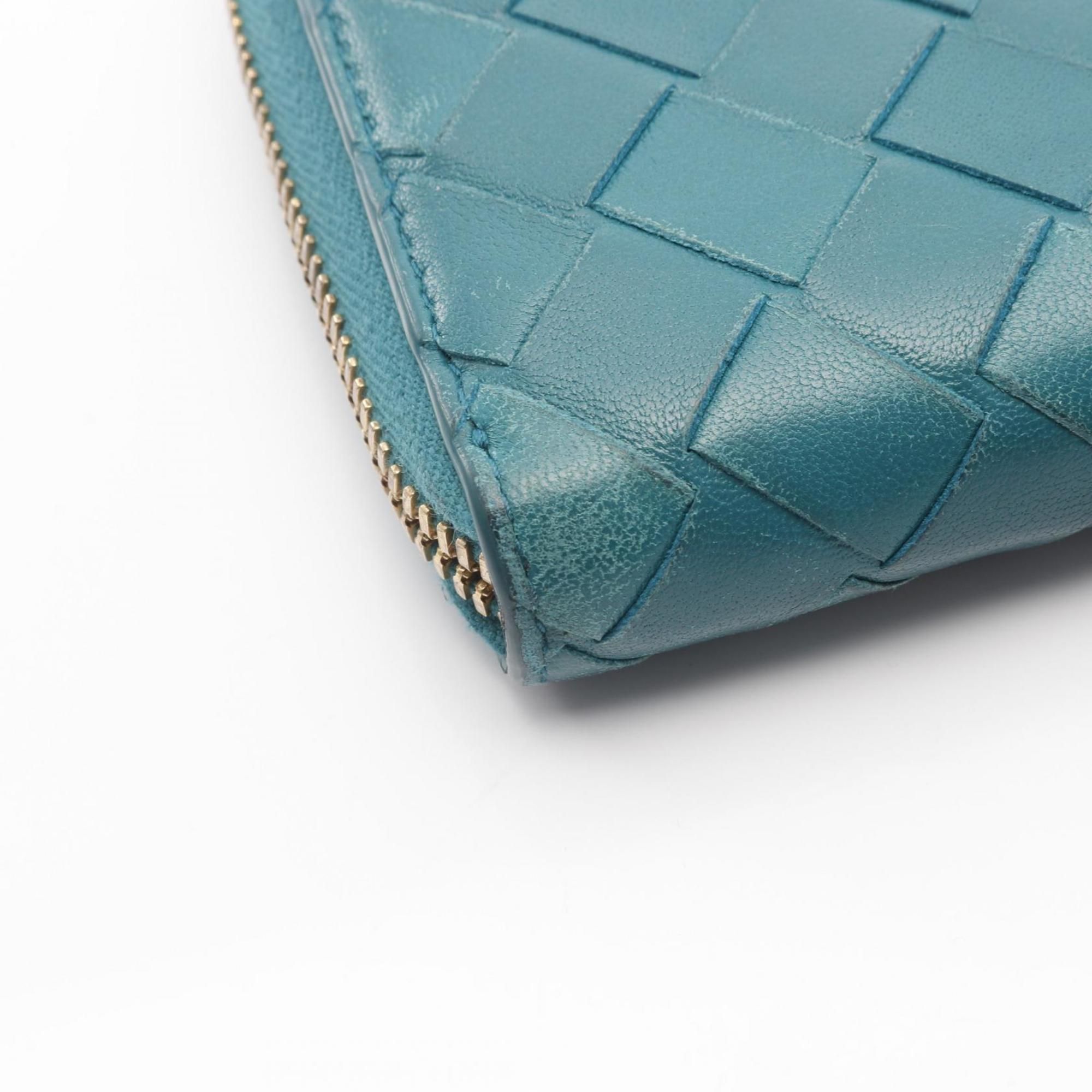 Leather Long Wallet (Bi-Fold) (Pre-Owned) - Bottega Veneta - Modalova