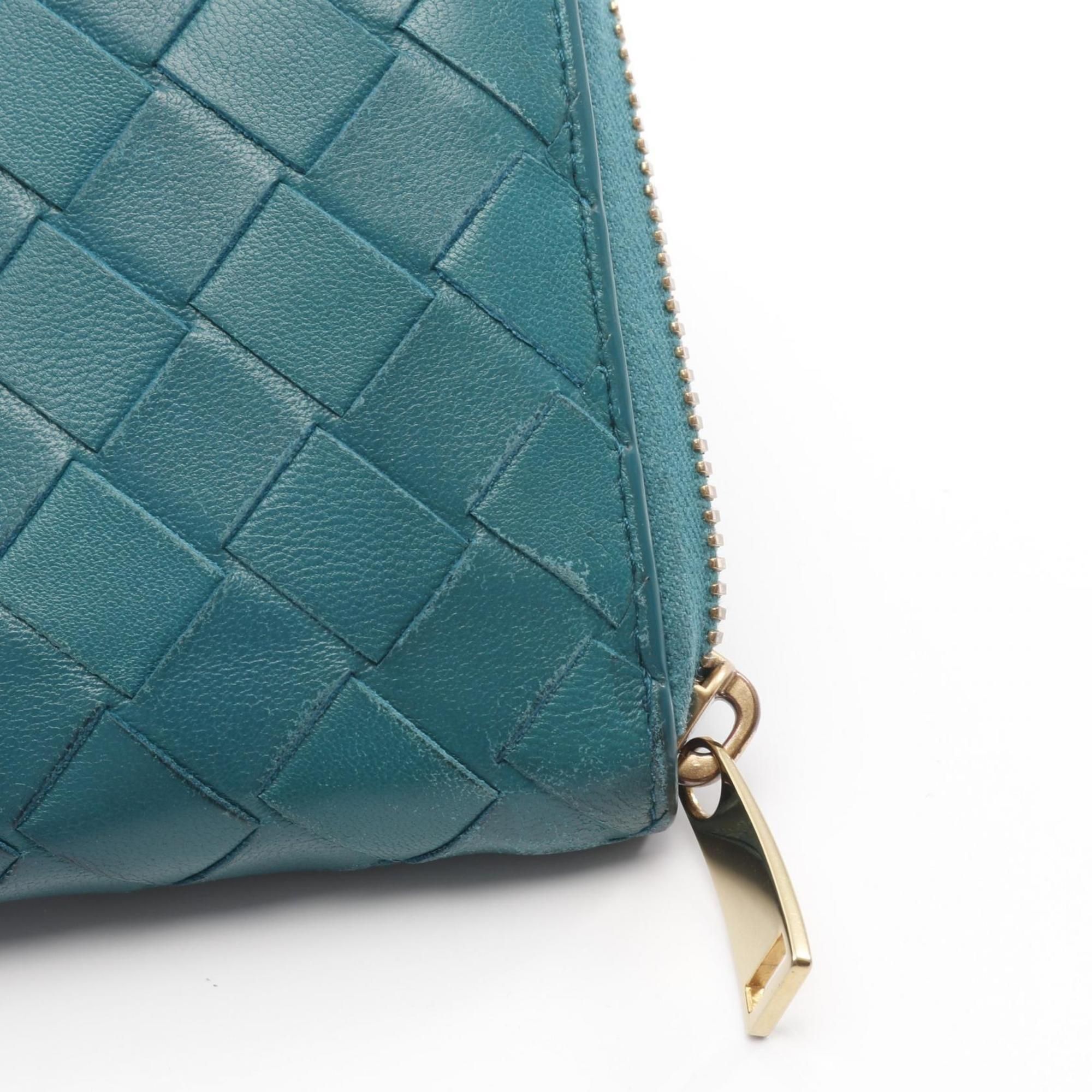 Leather Long Wallet (Bi-Fold) (Pre-Owned) - Bottega Veneta - Modalova