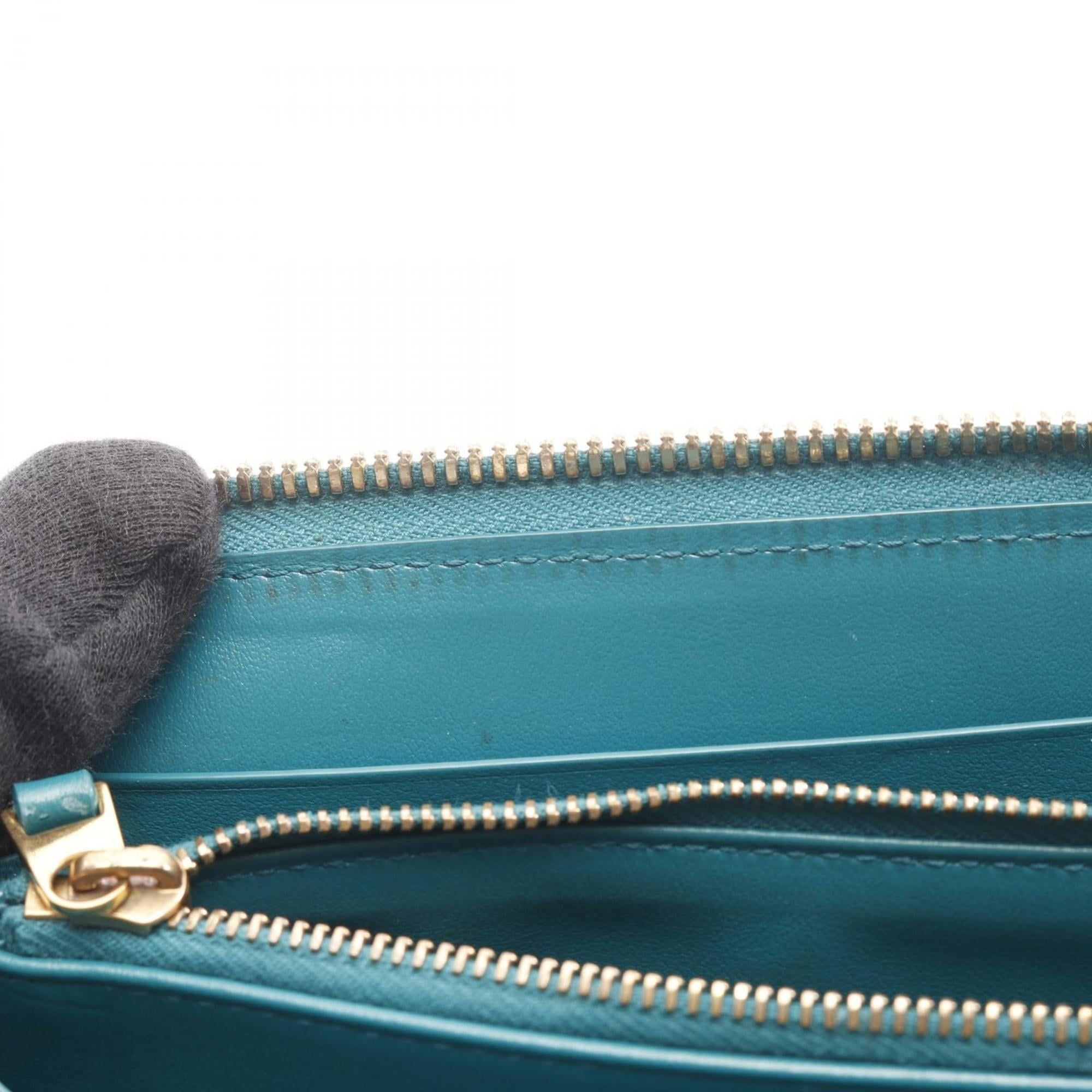 Leather Long Wallet (Bi-Fold) (Pre-Owned) - Bottega Veneta - Modalova