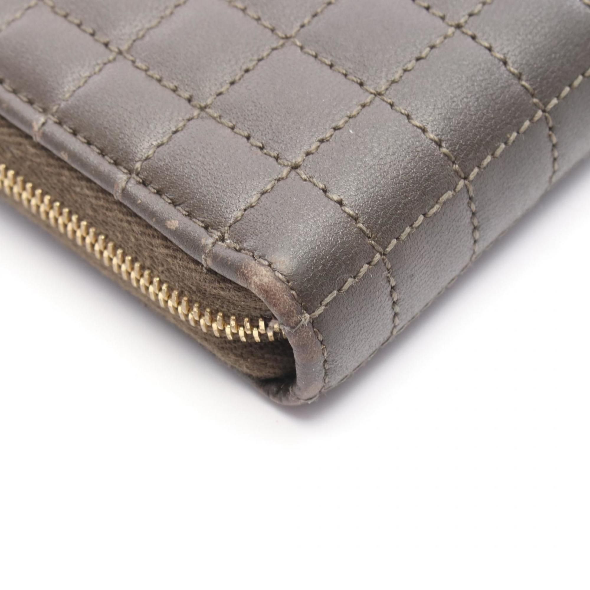 Leather Long Wallet (Bi-Fold) (Pre-Owned) - Celine - Modalova
