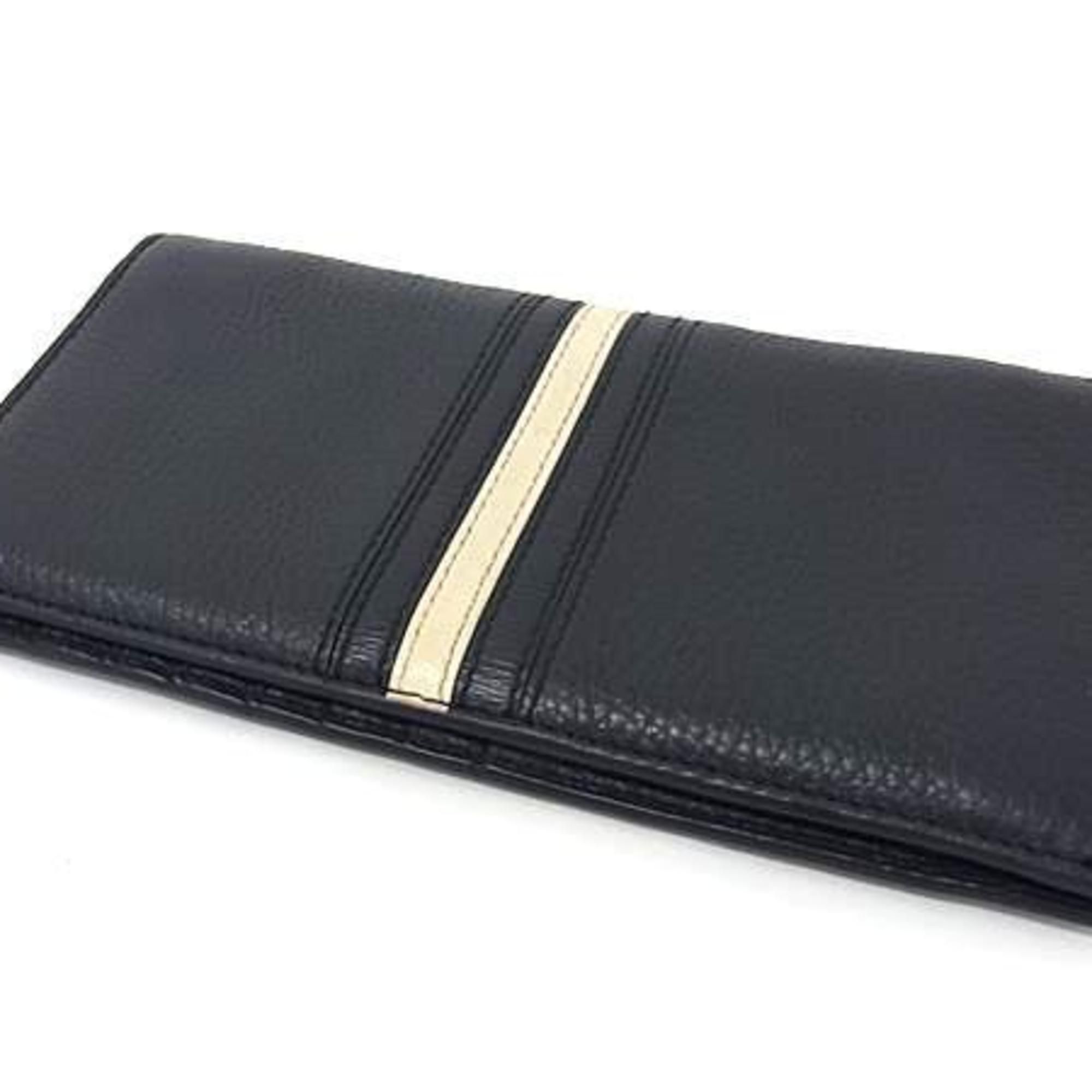 Leather Long Wallet (Bi-Fold) (Pre-Owned) - Bally - Modalova