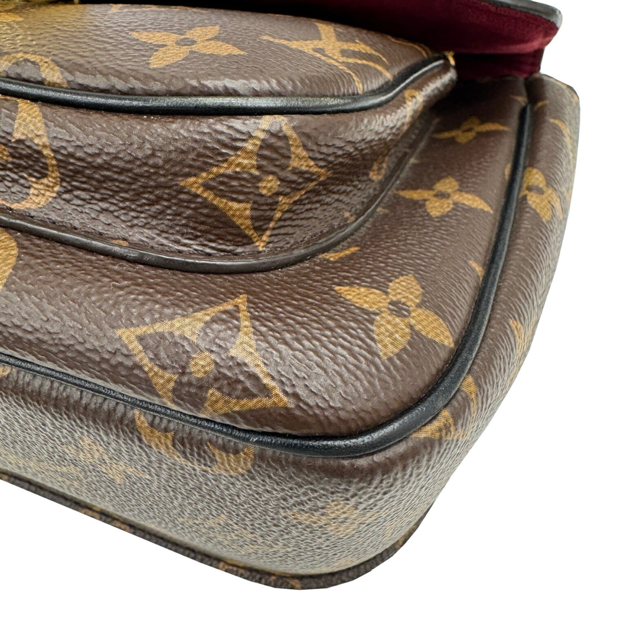 Monogram Monogram Leather Shoulder Bag (Pre-Owned) - Louis Vuitton - Modalova