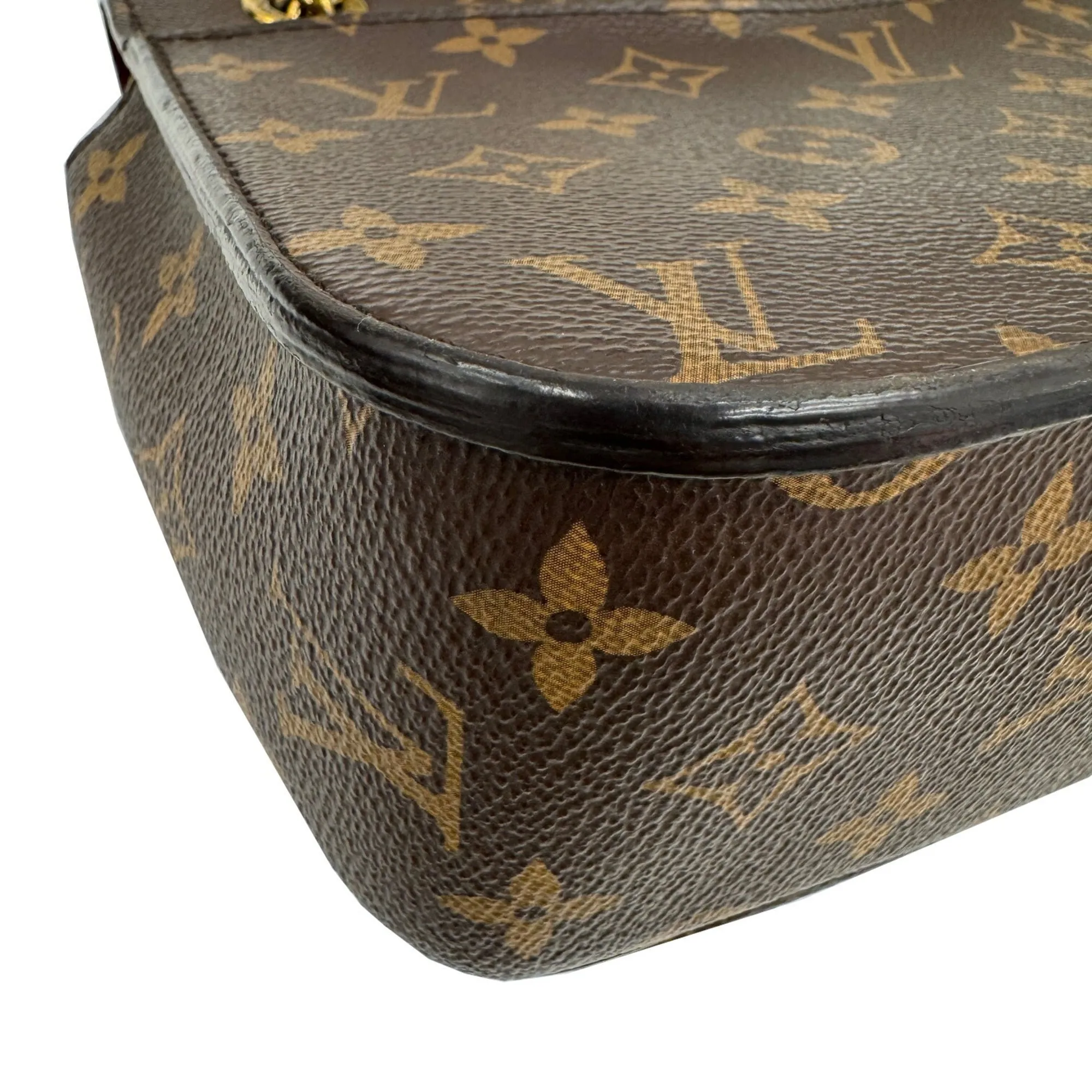 Monogram Monogram Leather Shoulder Bag (Pre-Owned) - Louis Vuitton - Modalova