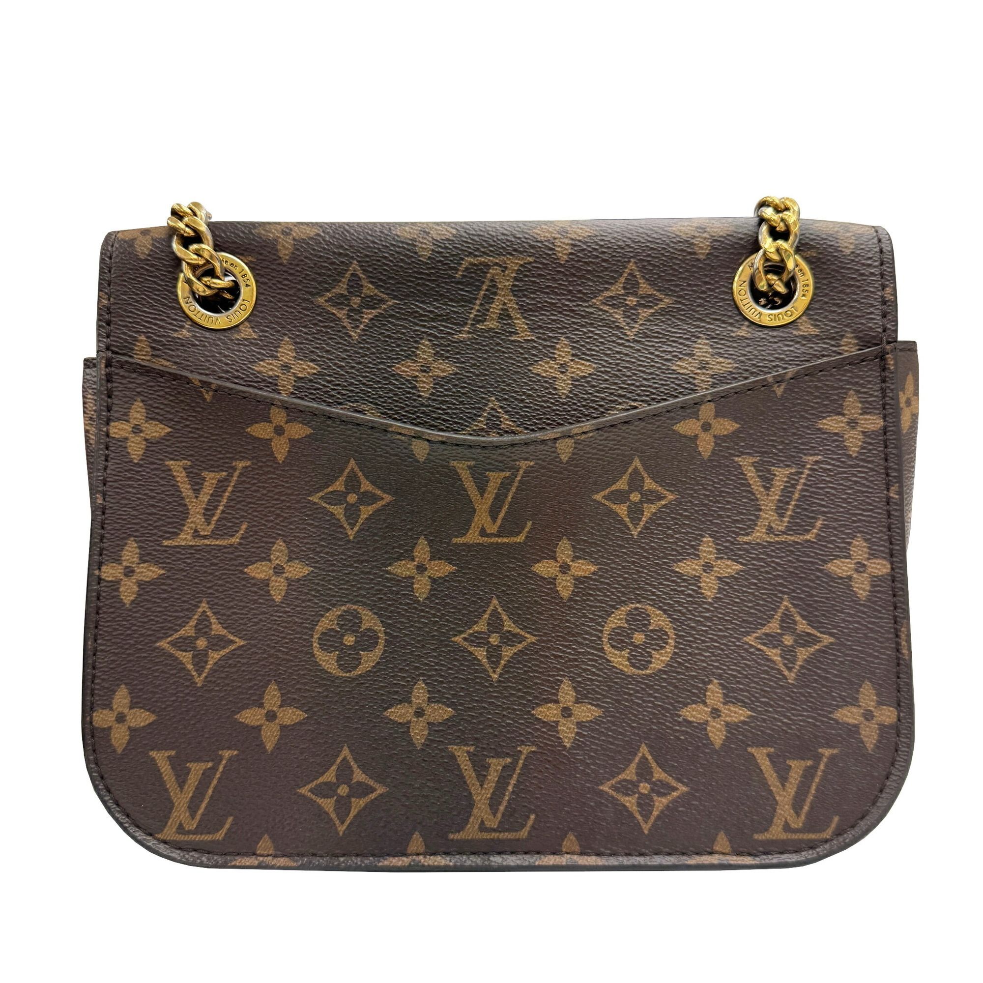 Monogram Monogram Leather Shoulder Bag (Pre-Owned) - Louis Vuitton - Modalova
