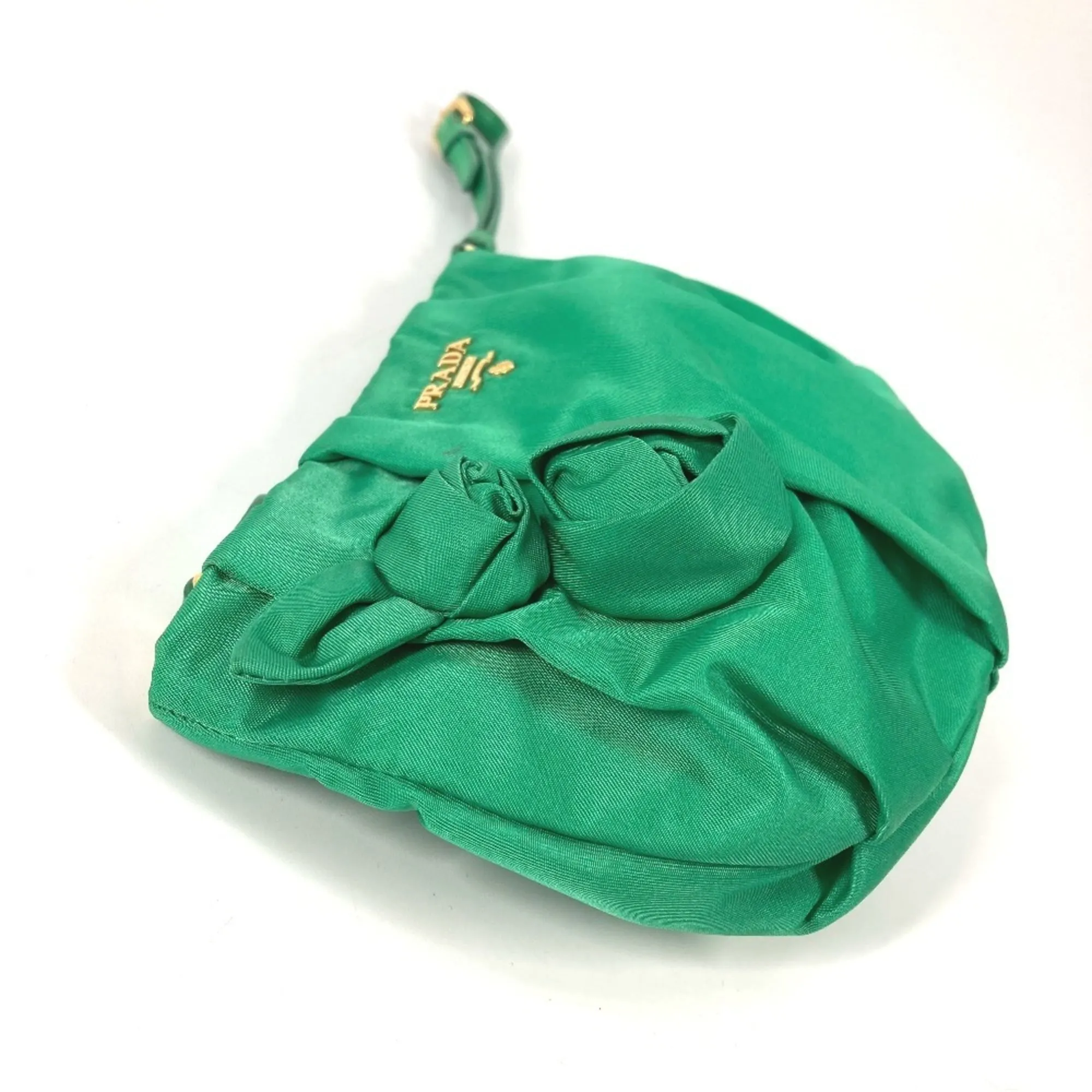 Nylon Clutch Bag Pouch (Pre-Owned) - Prada - Modalova