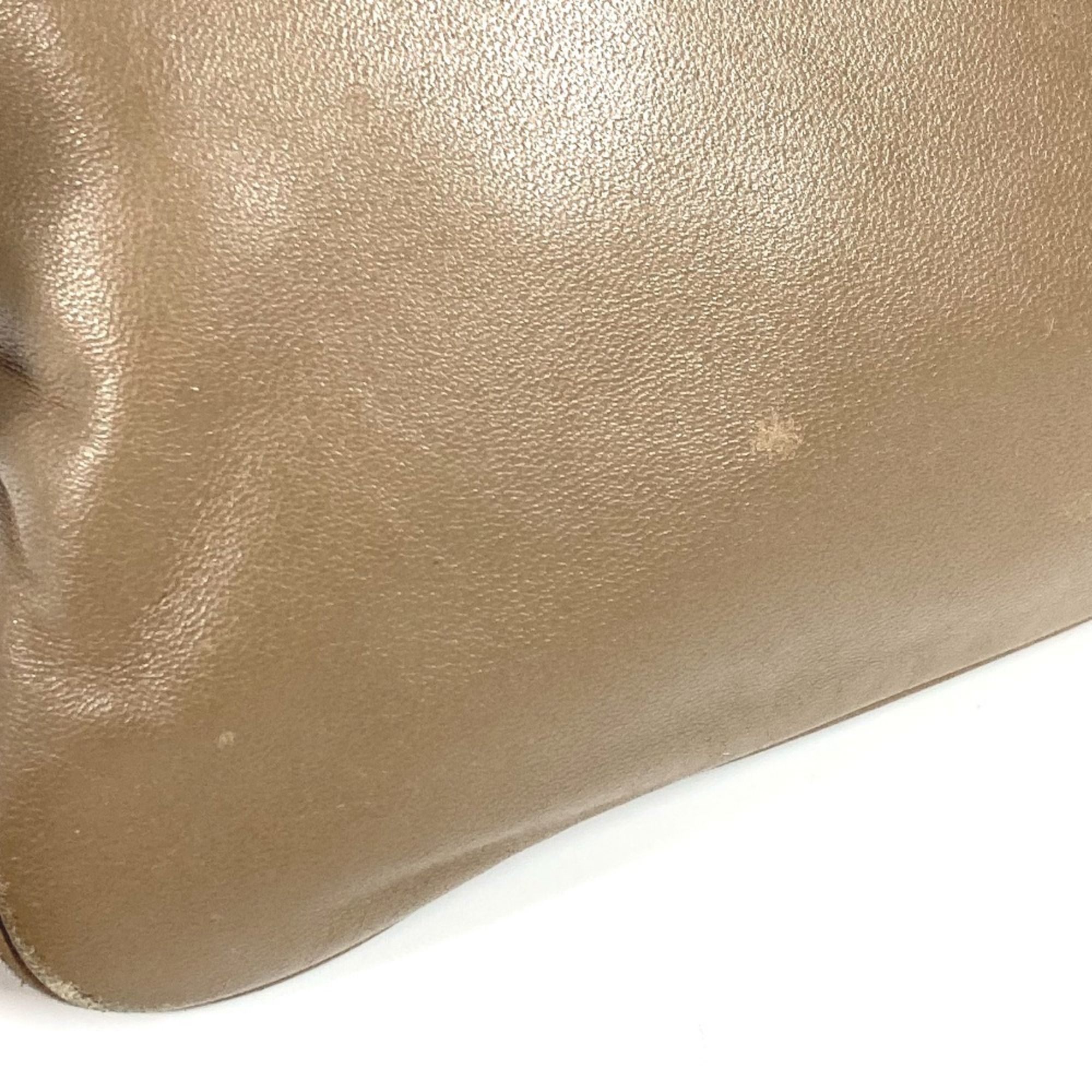 Leather Pochette Shoulder Bag (Pre-Owned) - Hermes - Modalova