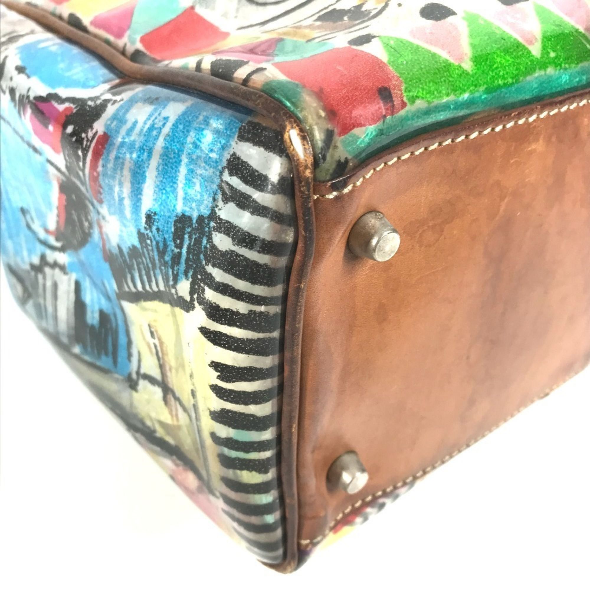 Vinyl Shoulder Bag Tote Bag (Pre-Owned) - Prada - Modalova