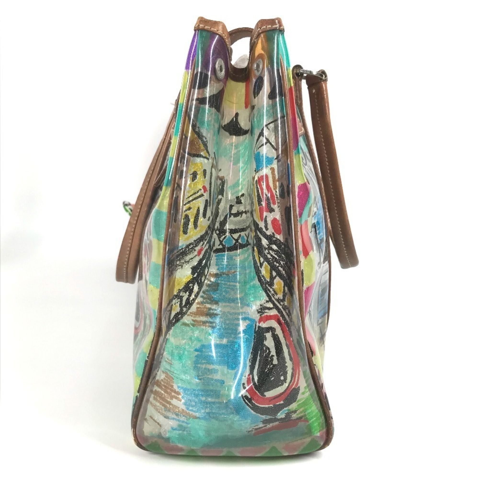 Vinyl Shoulder Bag Tote Bag (Pre-Owned) - Prada - Modalova