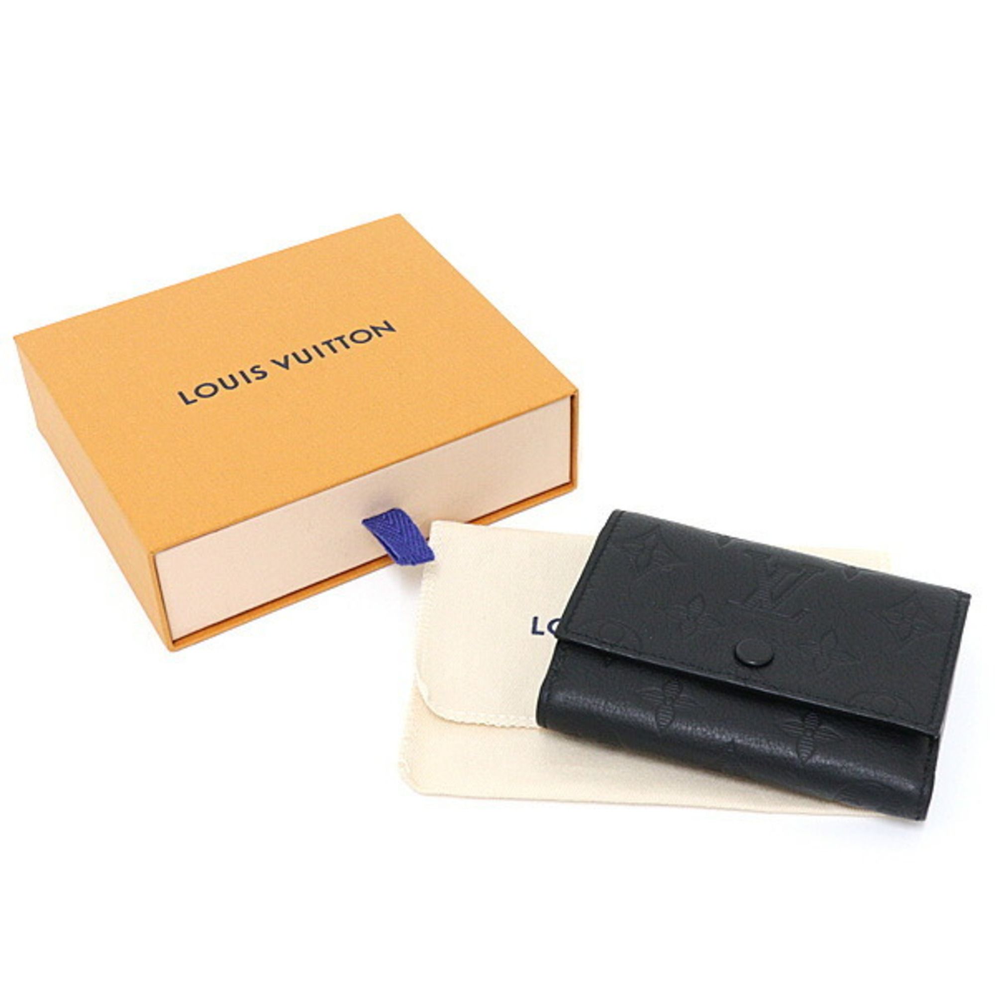 Monogram Shadow Monogram Shadow Wallet (Tri-Fold) (Pre-Owned) - Louis Vuitton - Modalova