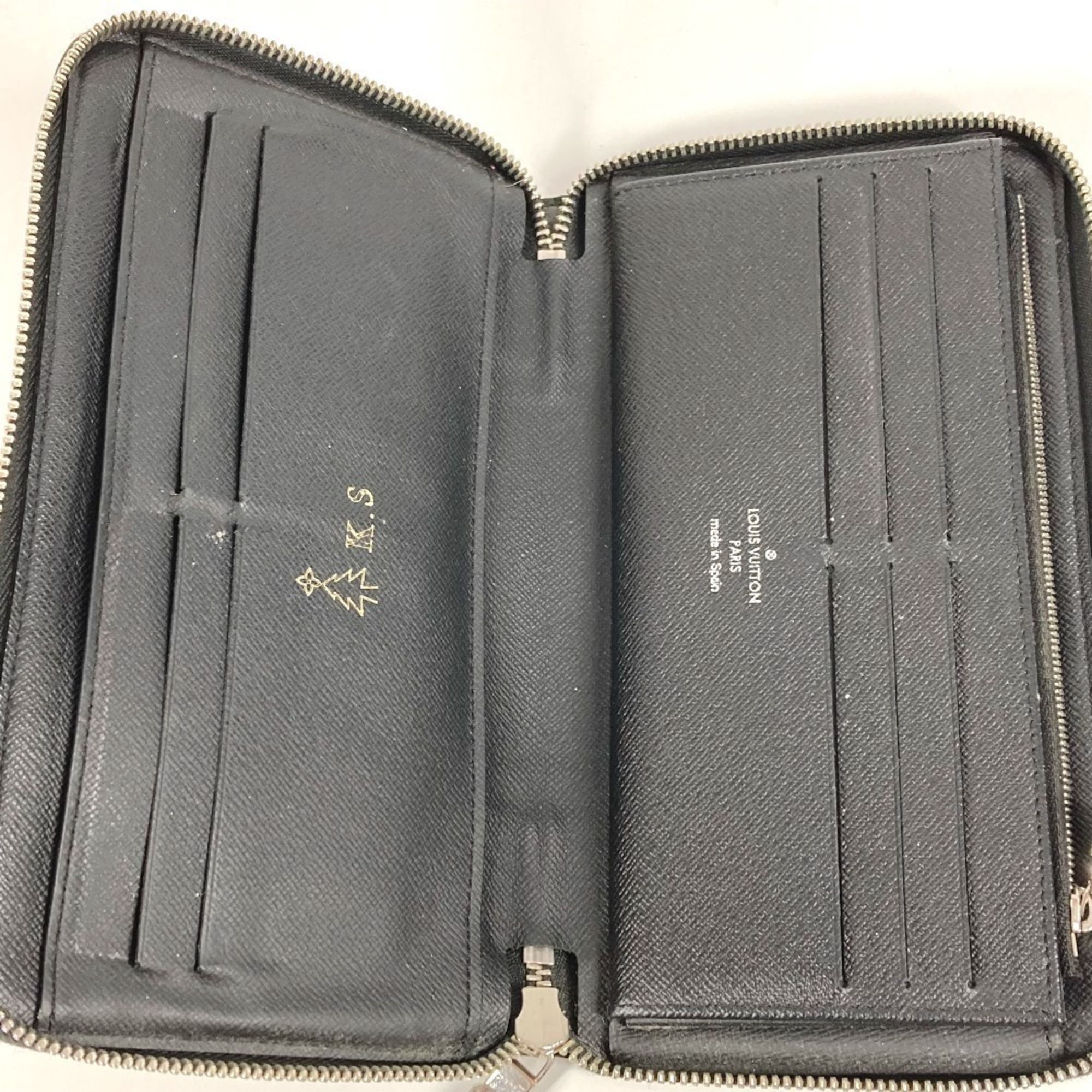 Damier Graphite Long Wallet (Bi-Fold) (Pre-Owned) - Louis Vuitton - Modalova