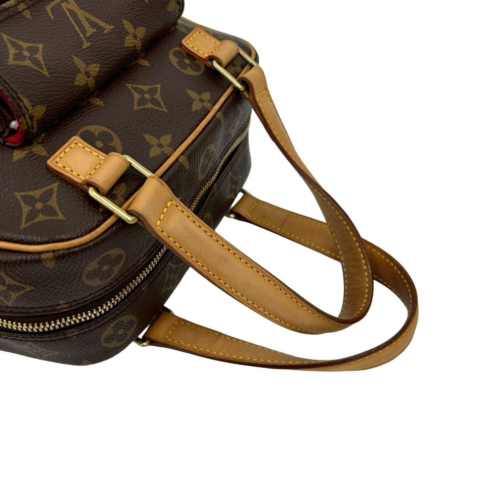 Leather Pvc Boston Bag Handbag (Pre-Owned) - Louis Vuitton - Modalova