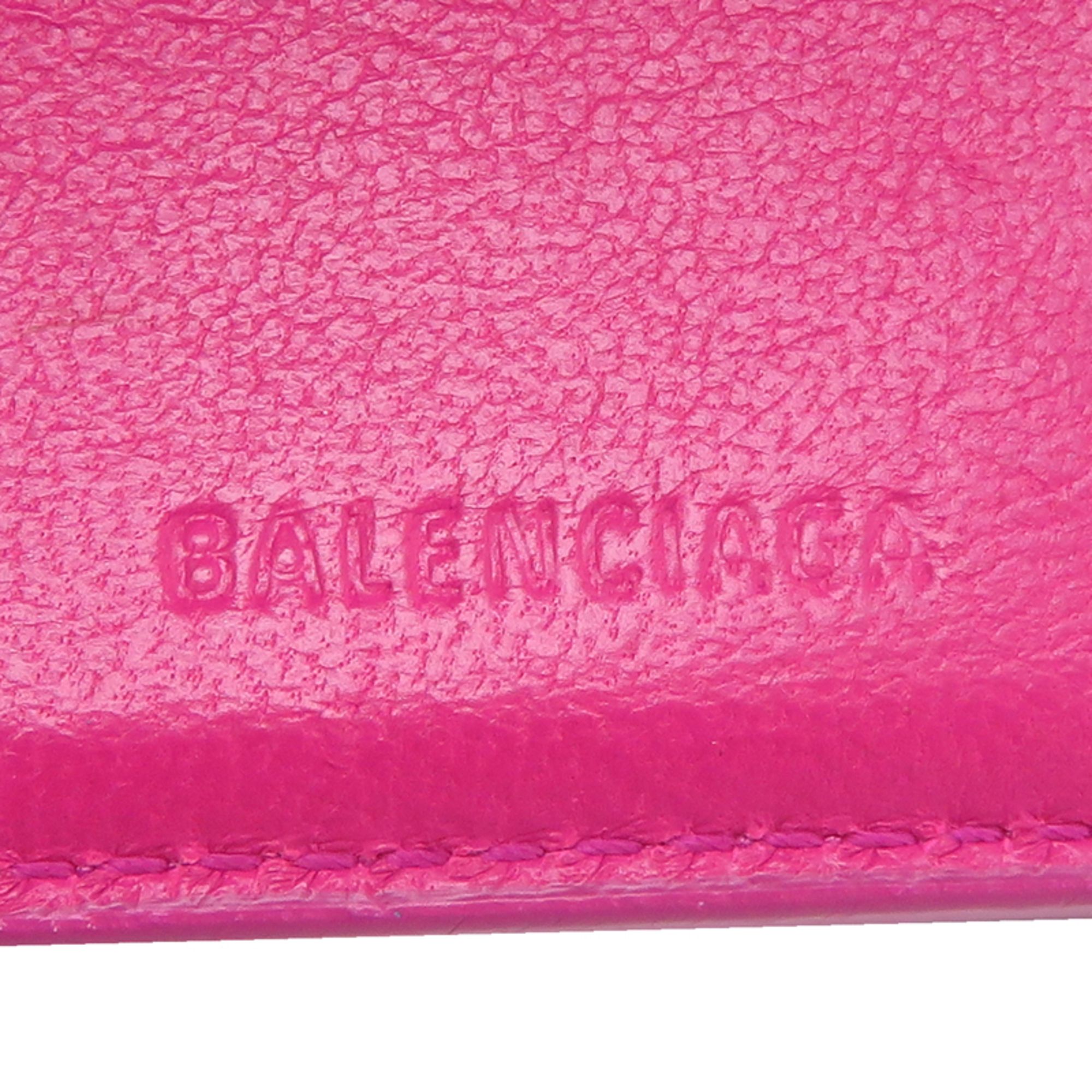Leather Wallet (Tri-Fold) (Pre-Owned) - Balenciaga - Modalova