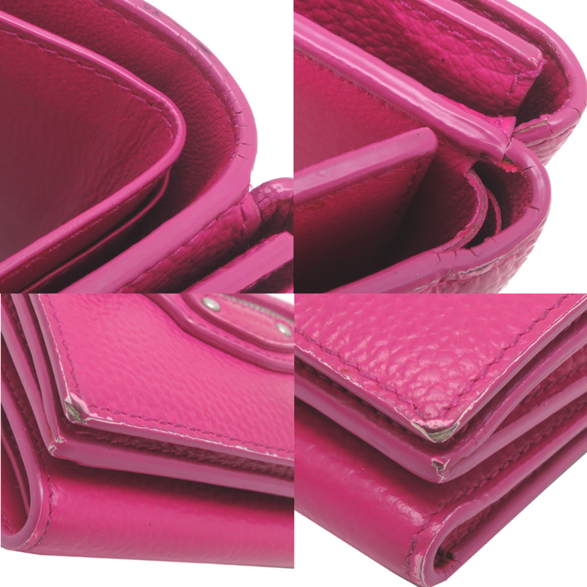 Leather Wallet (Tri-Fold) (Pre-Owned) - Balenciaga - Modalova