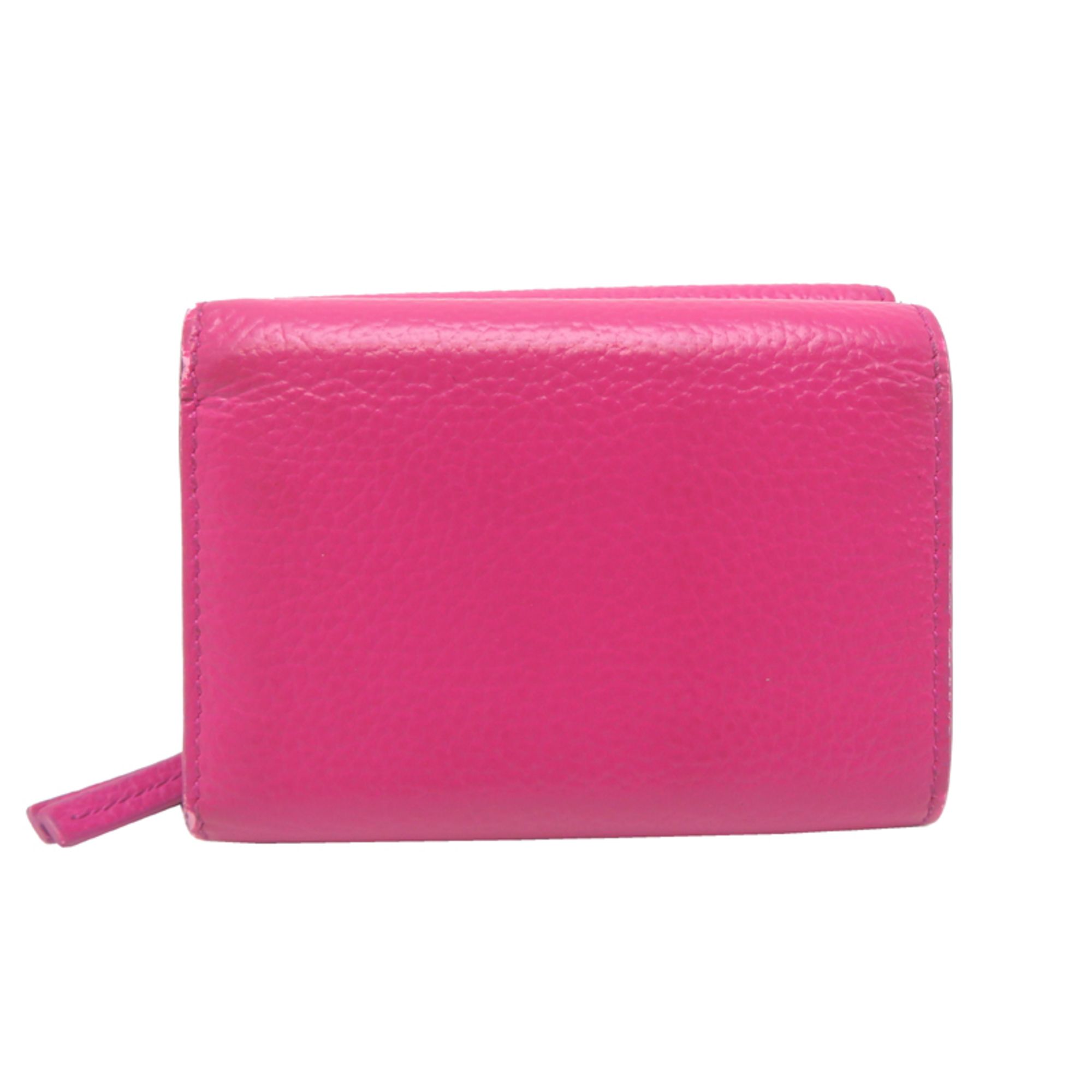 Leather Wallet (Tri-Fold) (Pre-Owned) - Balenciaga - Modalova