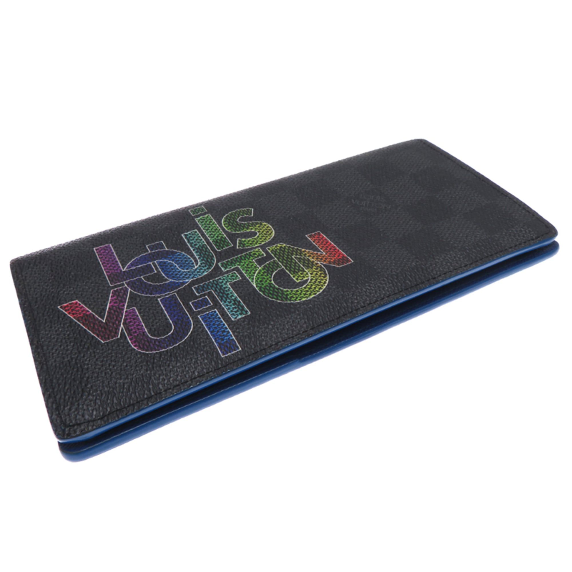 Damier Graphite Damier Graphite Long Wallet (Bi-Fold) (Pre-Owned) - Louis Vuitton - Modalova