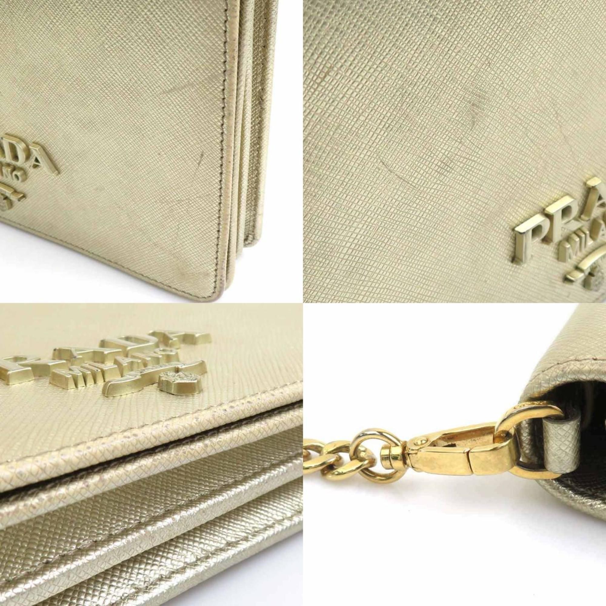 Leather Shoulder Bag (Pre-Owned) - Prada - Modalova