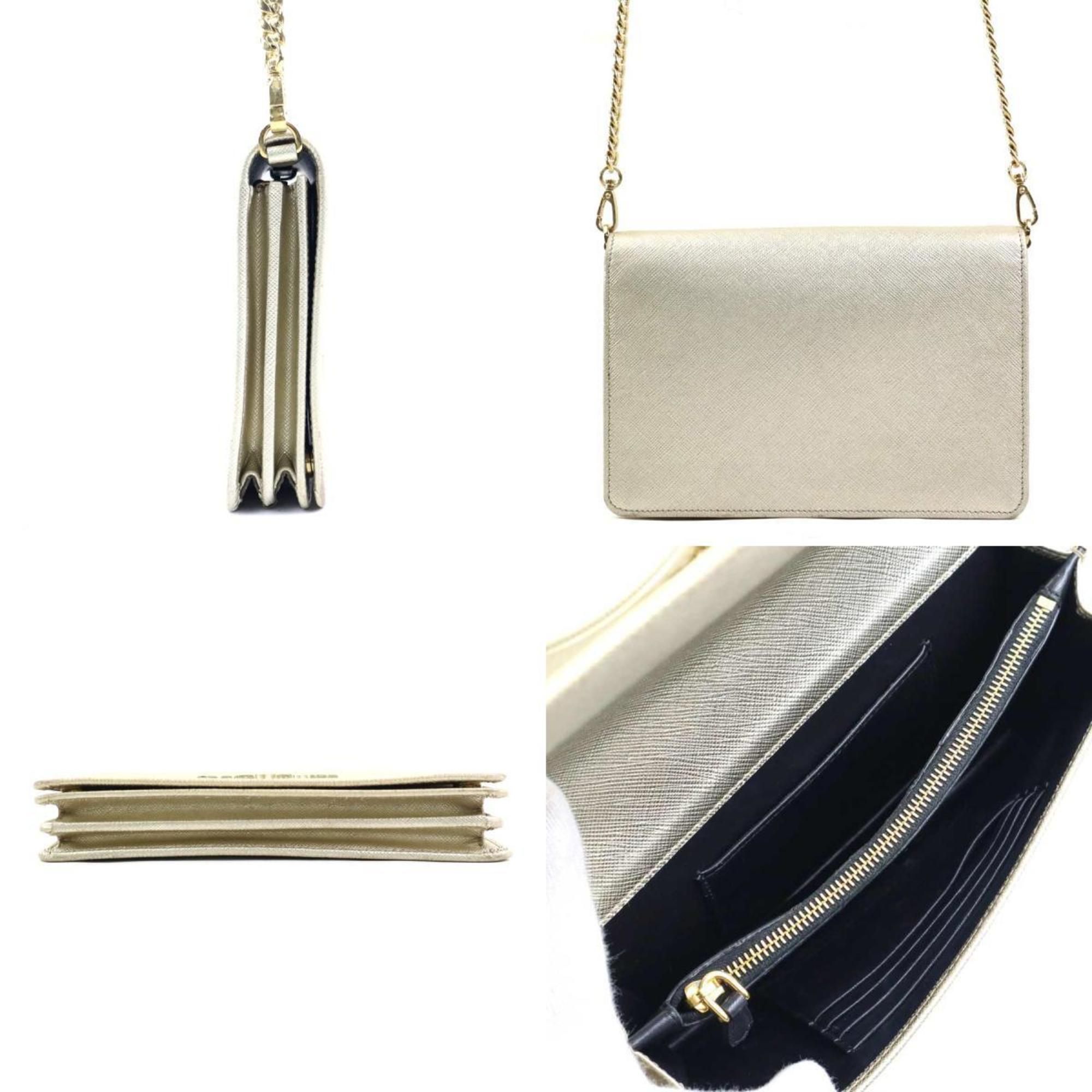 Leather Shoulder Bag (Pre-Owned) - Prada - Modalova